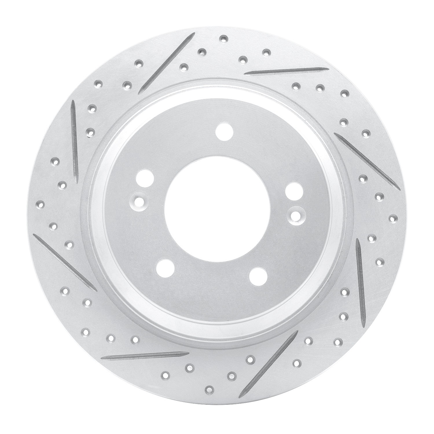 DYN 830-21014L DFC Geoperformance Rotor - Drilled and Slotted - Image 3