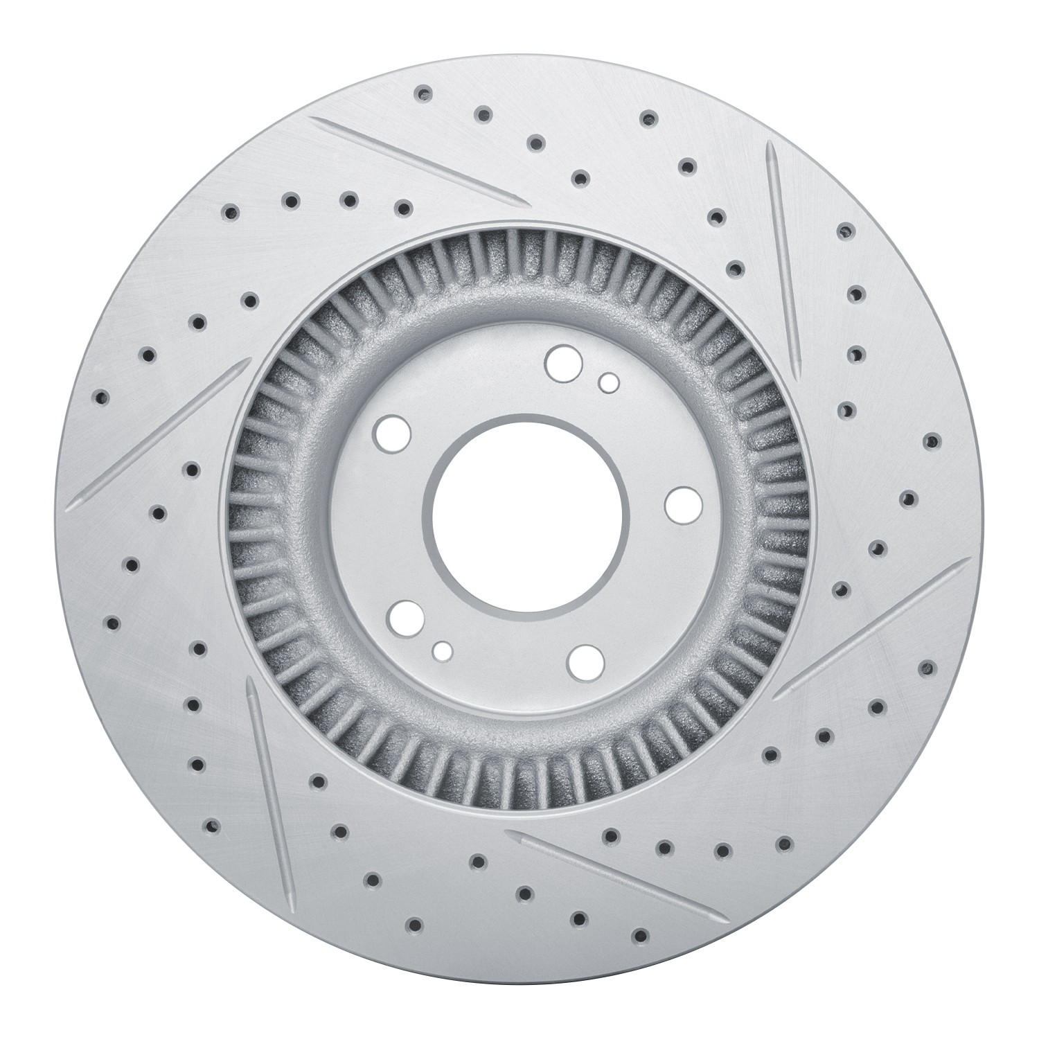 DYN 830-21030L DFC Geoperformance Rotor - Drilled and Slotted - Image 2