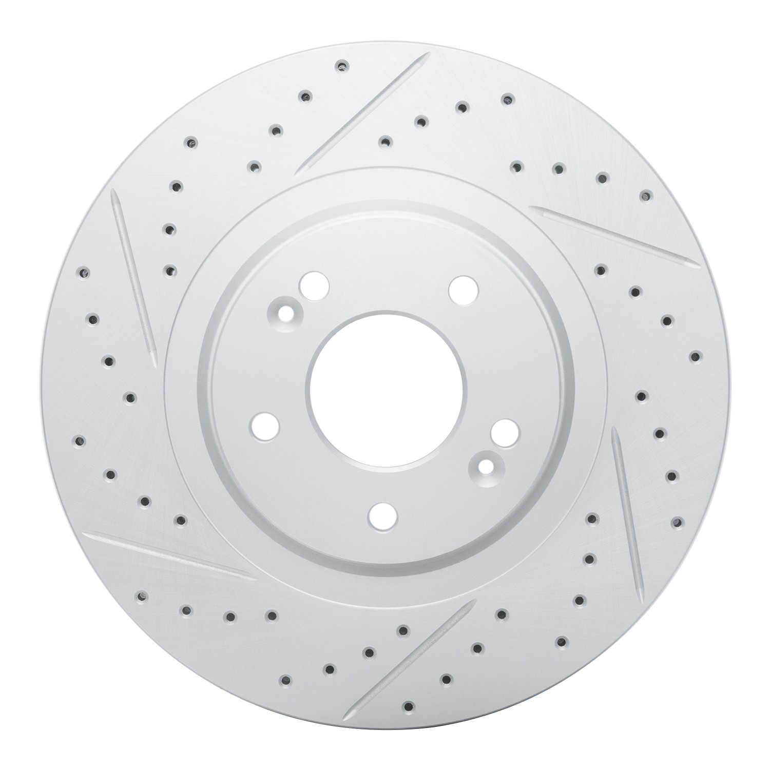 DYN 830-21030L DFC Geoperformance Rotor - Drilled and Slotted - Image 3