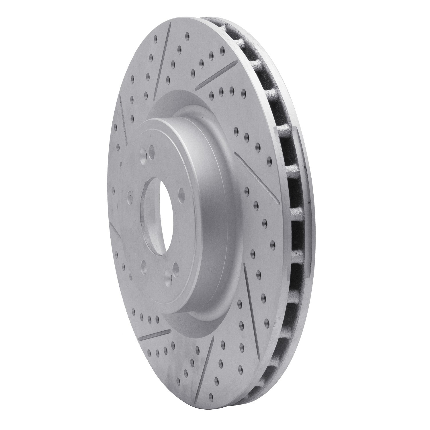DYN 830-21038L DFC Geoperformance Rotor - Drilled and Slotted
