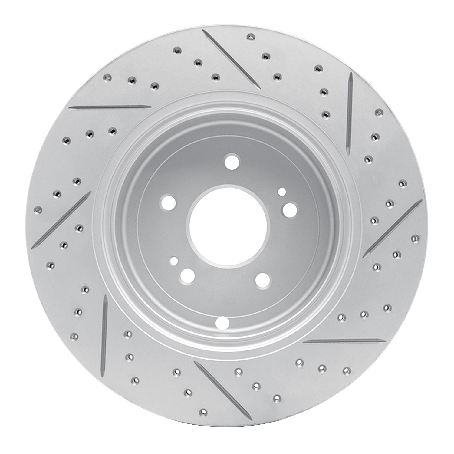 DYN 830-21039L DFC Geoperformance Rotor - Drilled and Slotted - Image 2