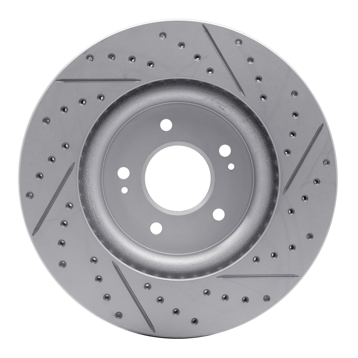 DYN 830-21040L DFC Geoperformance Rotor - Drilled and Slotted - Image 2