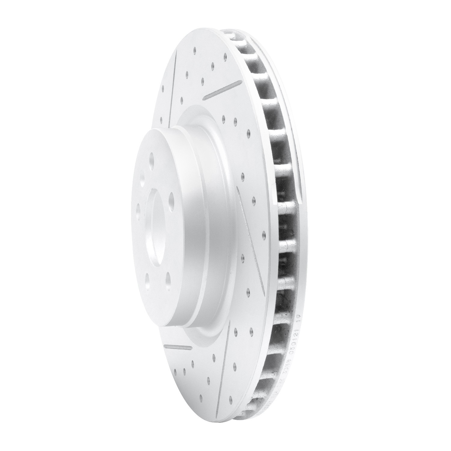 DYN 830-26001L DFC Geoperformance Rotor - Drilled and Slotted