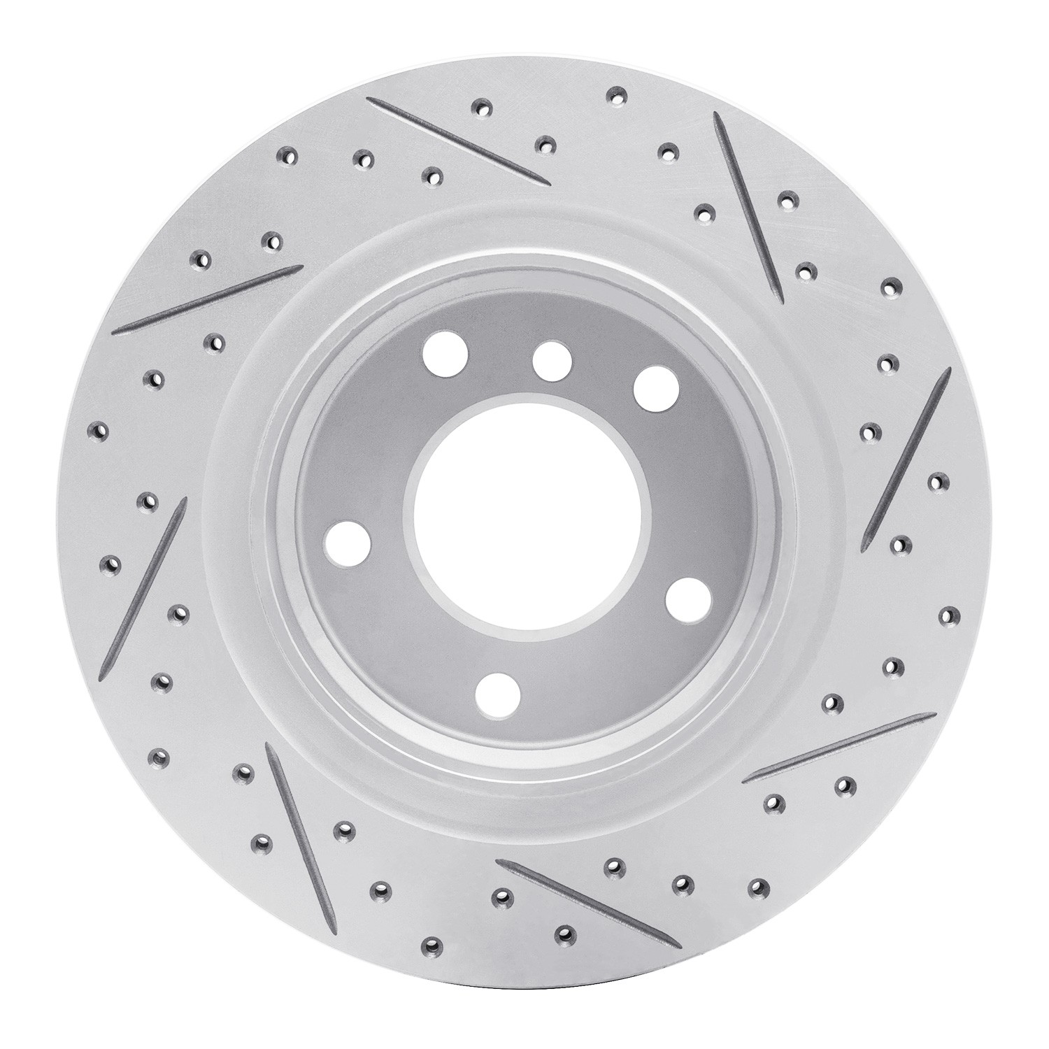 DYN 830-31047L DFC Geoperformance Rotor - Drilled and Slotted - Image 2