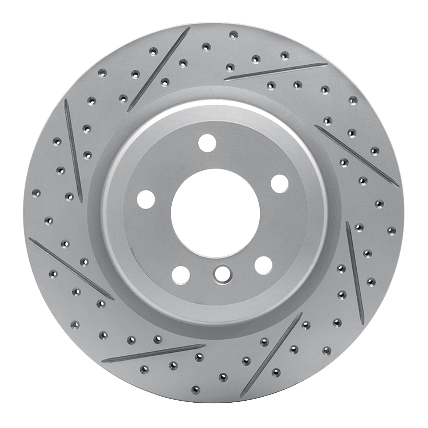 DYN 830-31070L DFC Geoperformance Rotor - Drilled and Slotted - Image 3