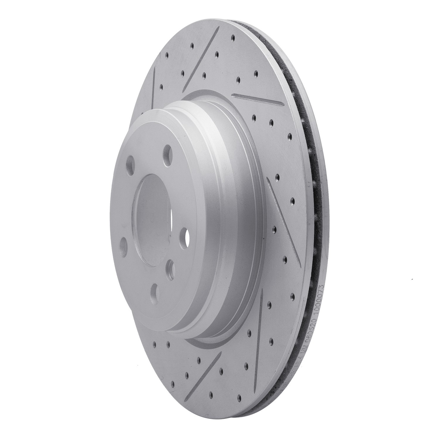 DYN 830-31109L DFC Geoperformance Rotor - Drilled and Slotted