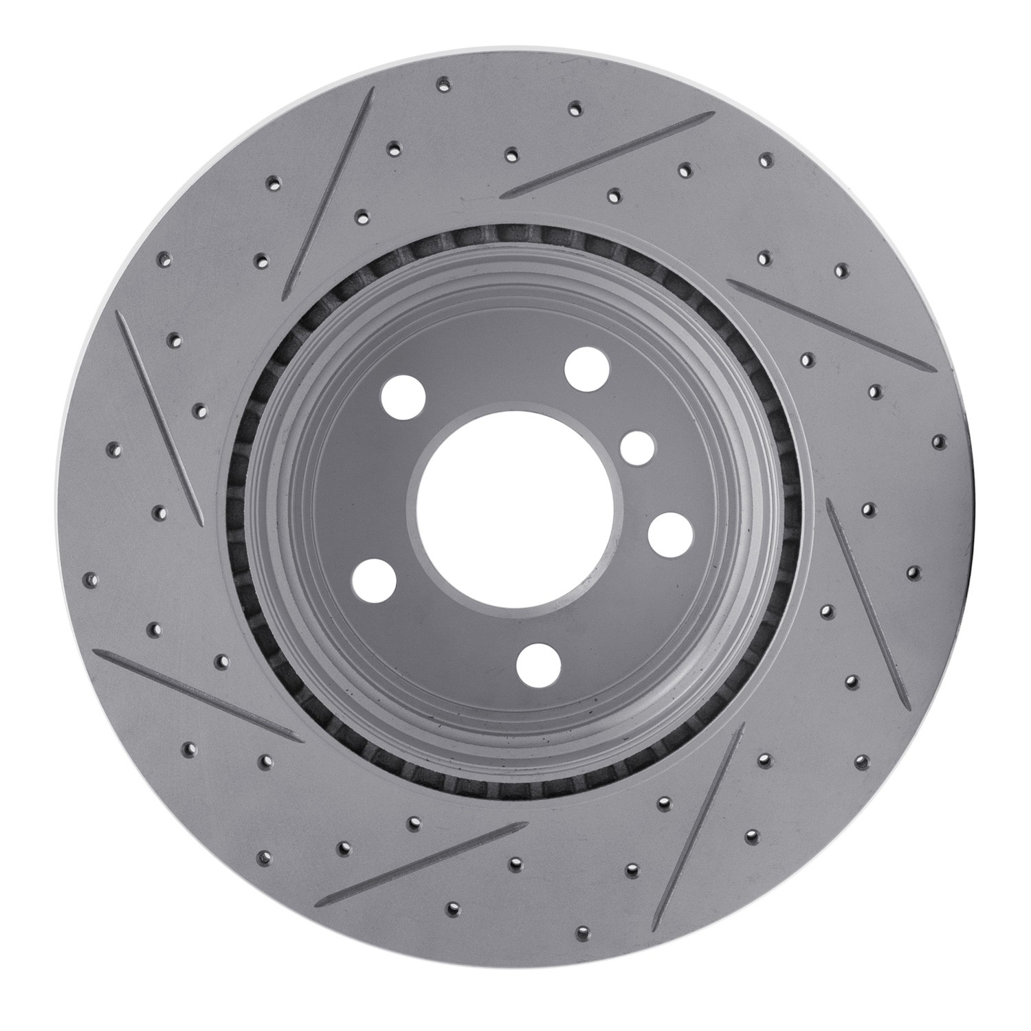DYN 830-31109R DFC Geoperformance Rotor - Drilled and Slotted - Image 2