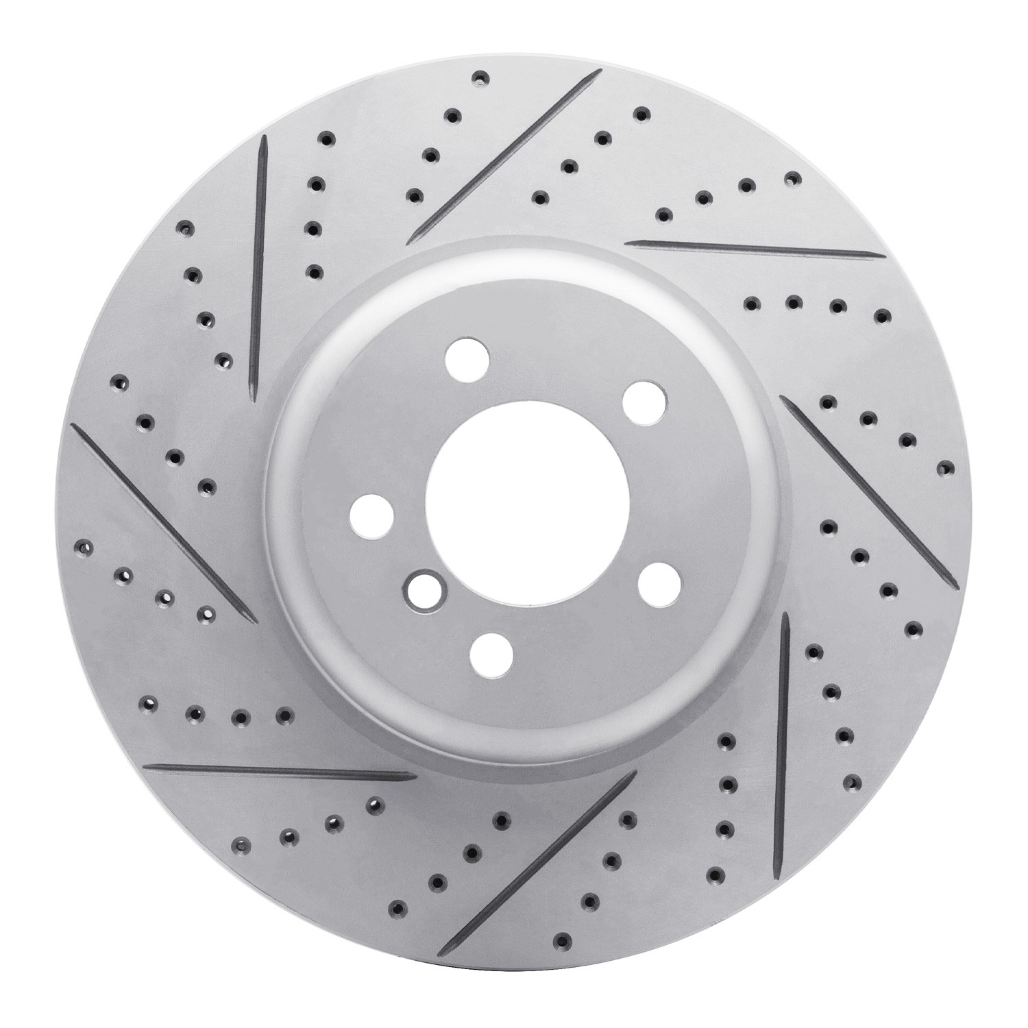 DYN 830-31112L DFC Geoperformance Rotor - Drilled and Slotted - Image 3