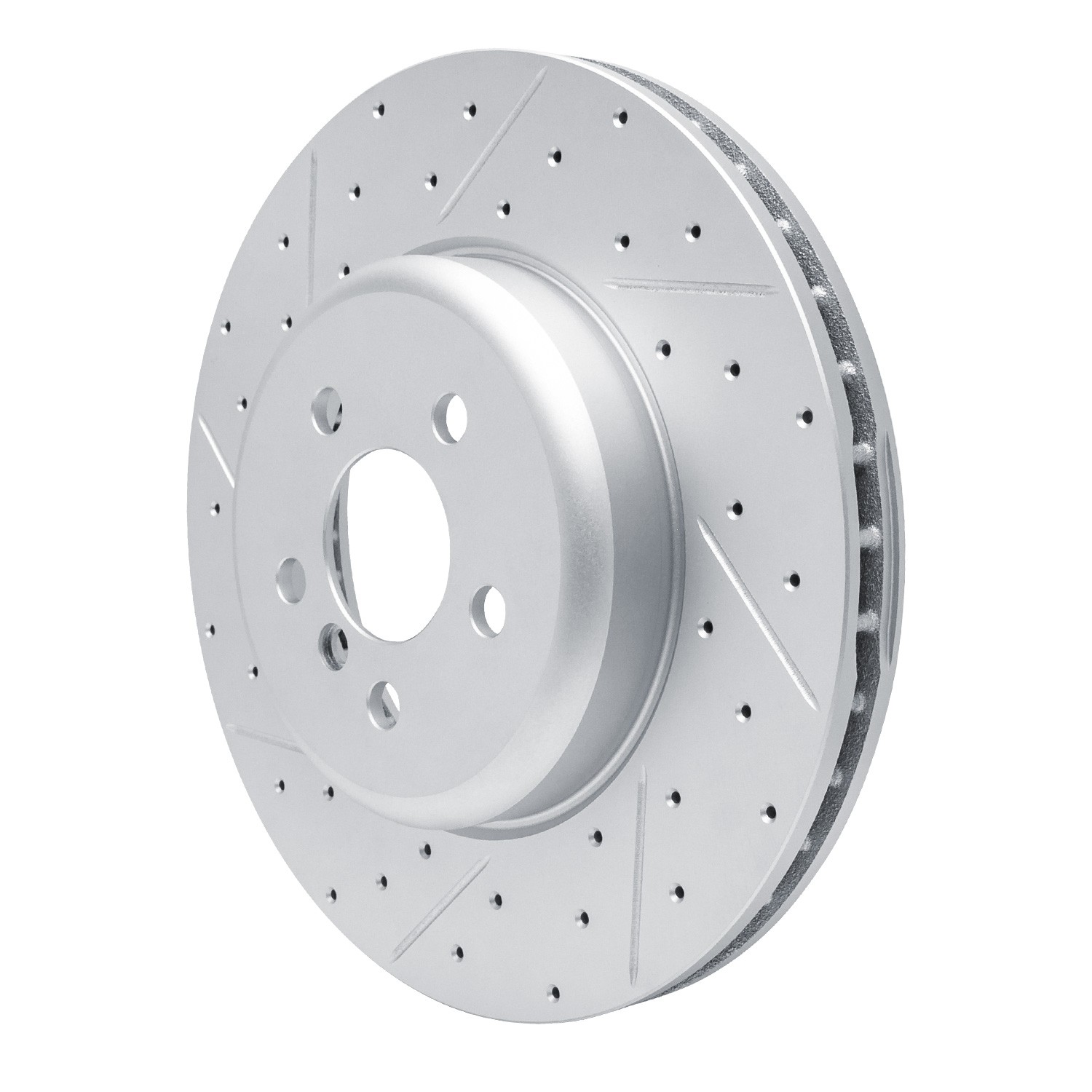 DYN 830-31168L DFC Geoperformance Rotor - Drilled and Slotted