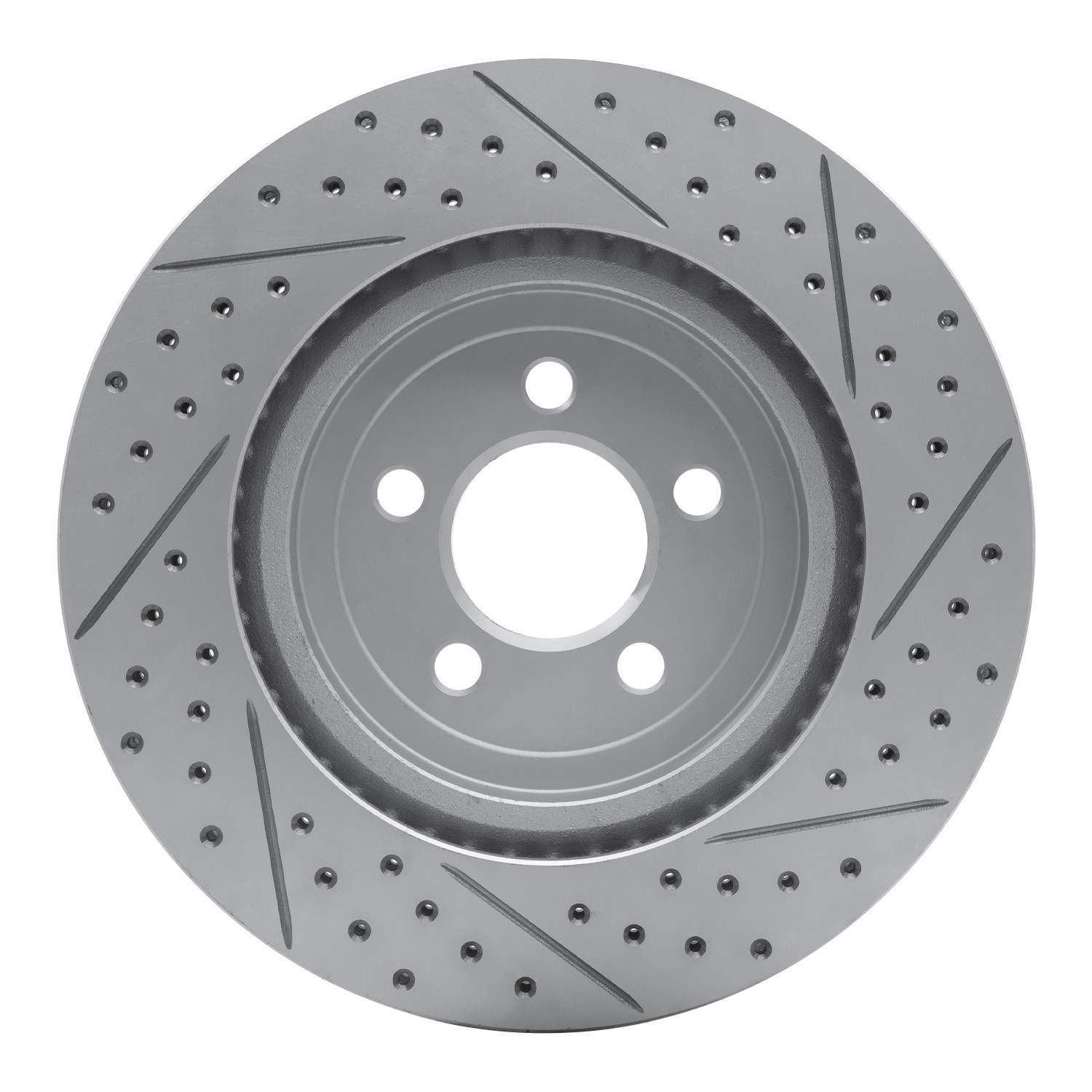 DYN 830-39017L DFC Geoperformance Rotor - Drilled and Slotted - Image 2