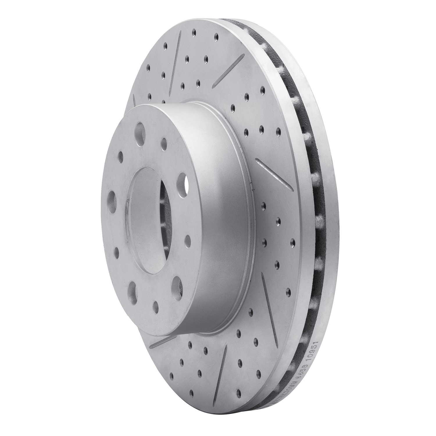 DYN 830-40114L DFC Geoperformance Rotor - Drilled and Slotted