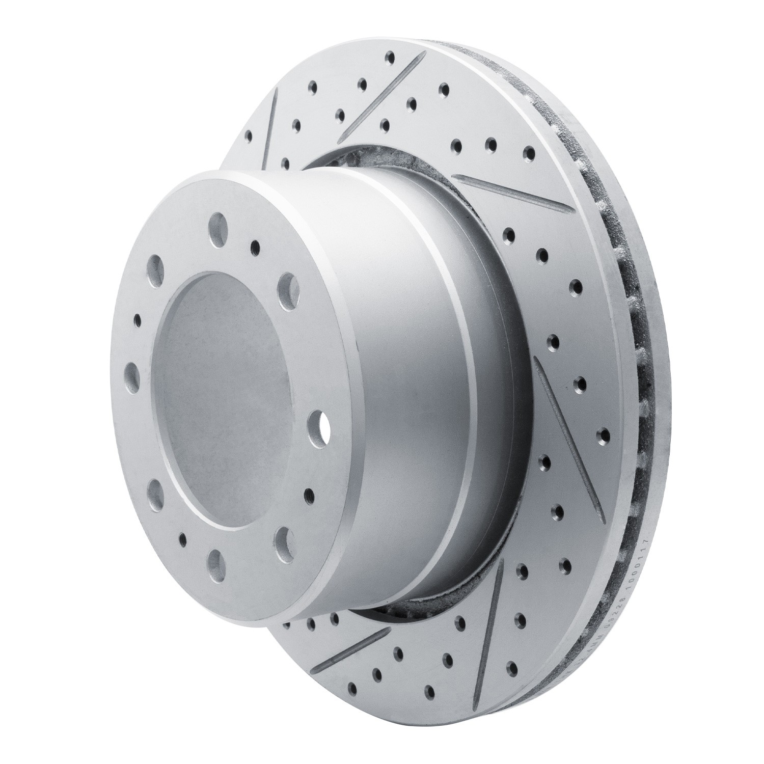 DYN 830-40118L DFC Geoperformance Rotor - Drilled and Slotted