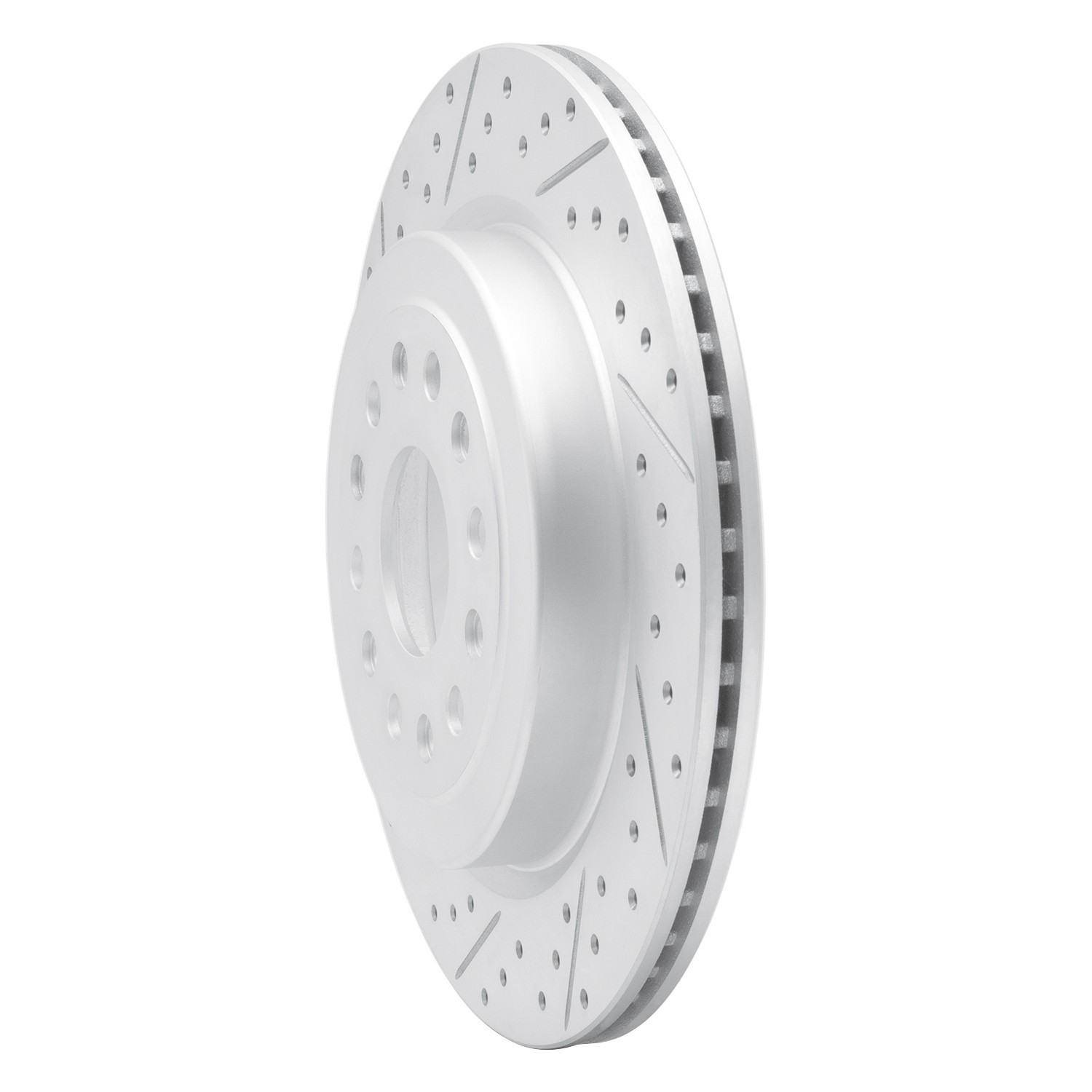 DYN 830-40121L DFC Geoperformance Rotor - Drilled and Slotted