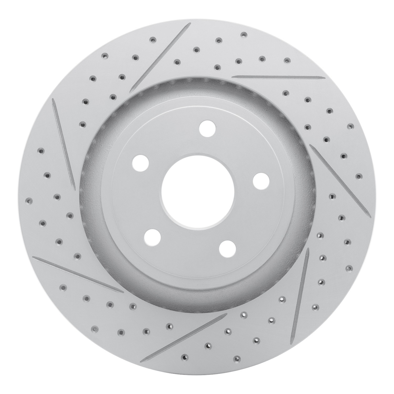 DYN 830-42002L DFC Geoperformance Rotor - Drilled and Slotted - Image 3