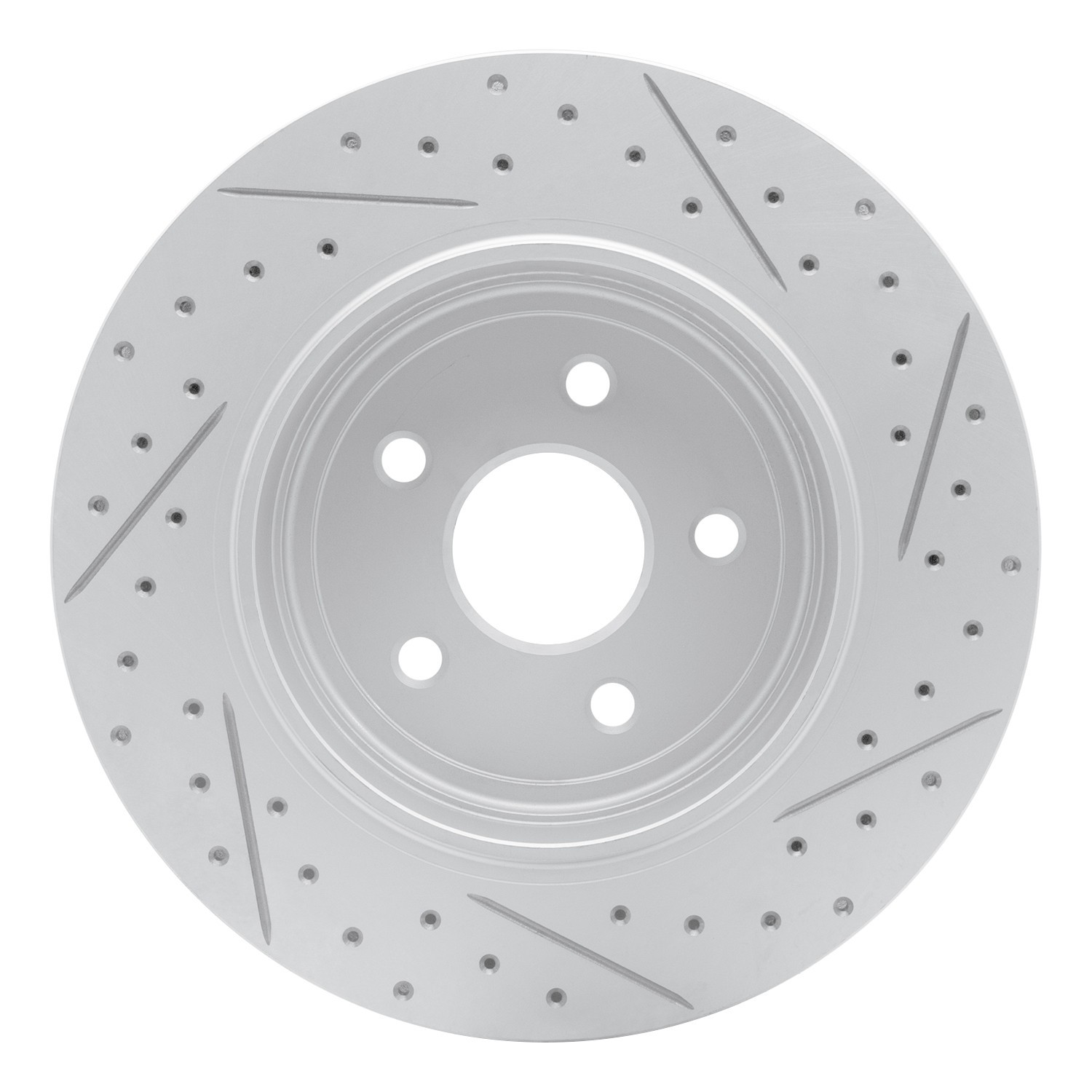 DYN 830-42003L DFC Geoperformance Rotor - Drilled and Slotted - Image 2