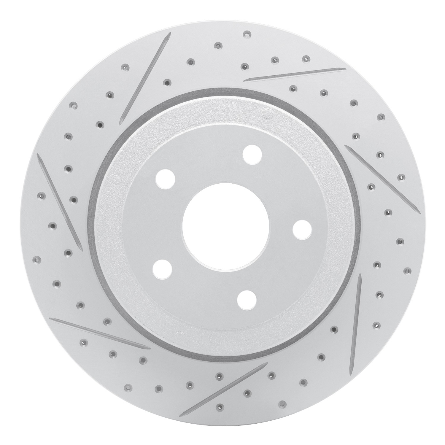 DYN 830-42003L DFC Geoperformance Rotor - Drilled and Slotted - Image 3