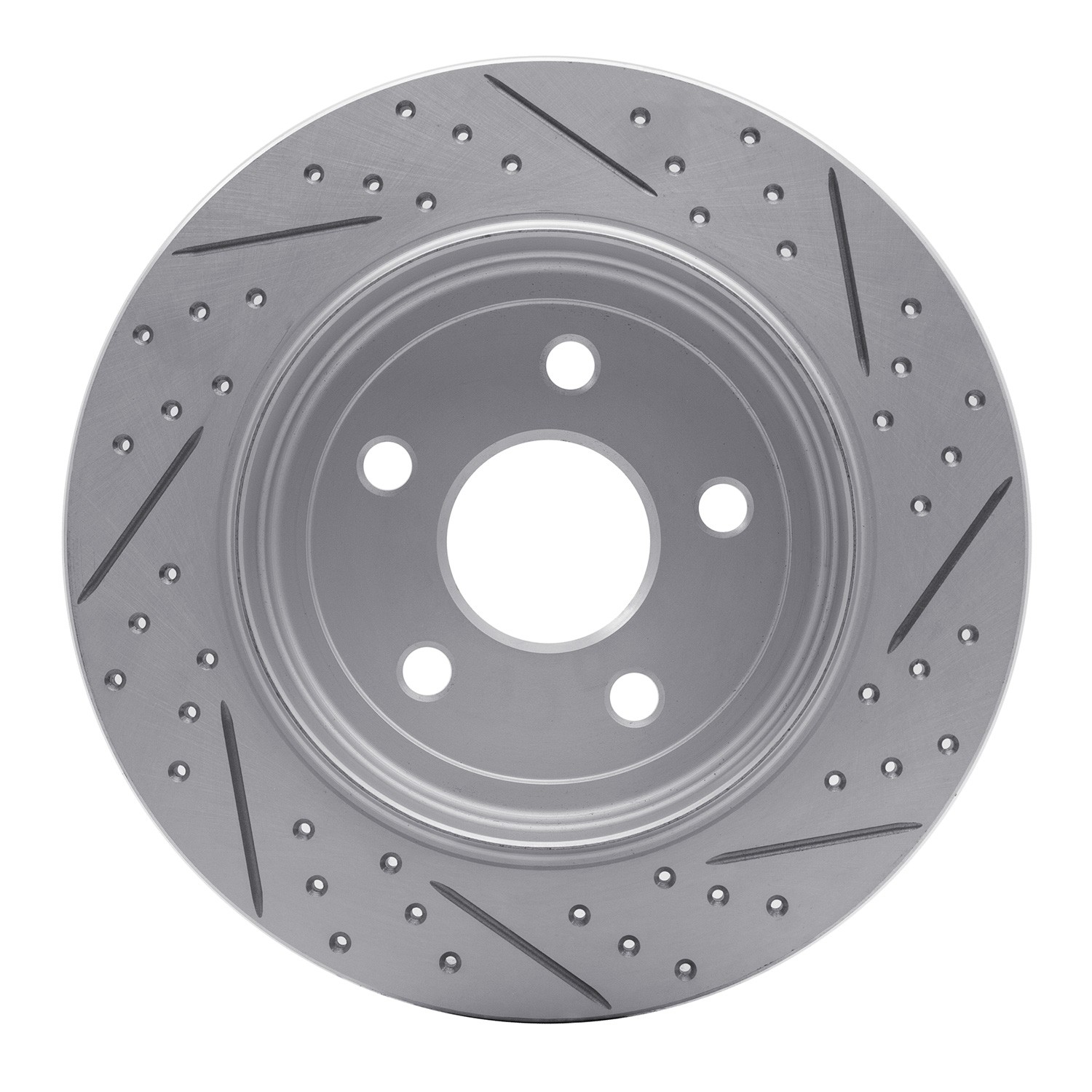 DYN 830-42004L DFC Geoperformance Rotor - Drilled and Slotted - Image 2