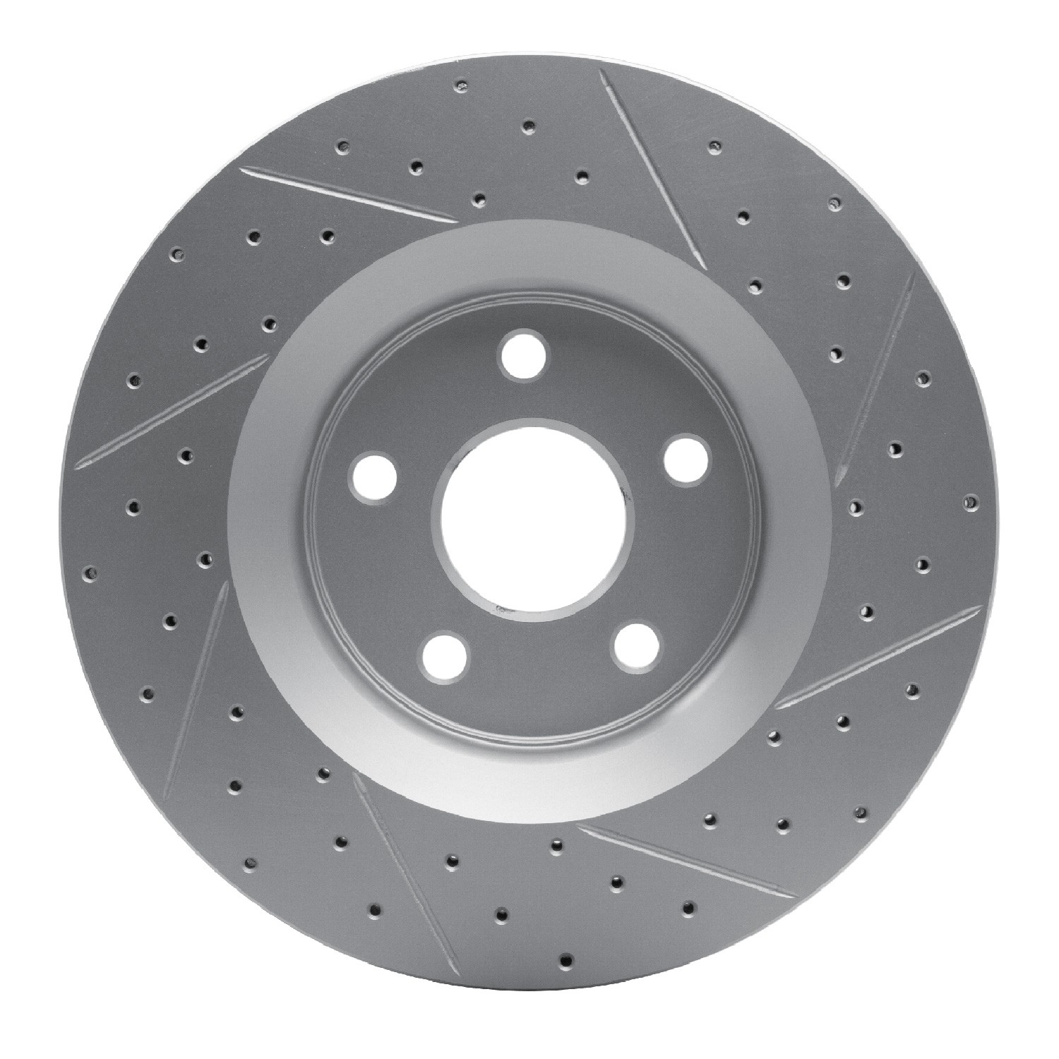 DYN 830-42007L DFC Geoperformance Rotor - Drilled and Slotted - Image 2