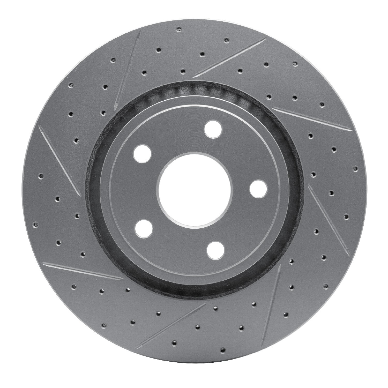DYN 830-42007L DFC Geoperformance Rotor - Drilled and Slotted - Image 3