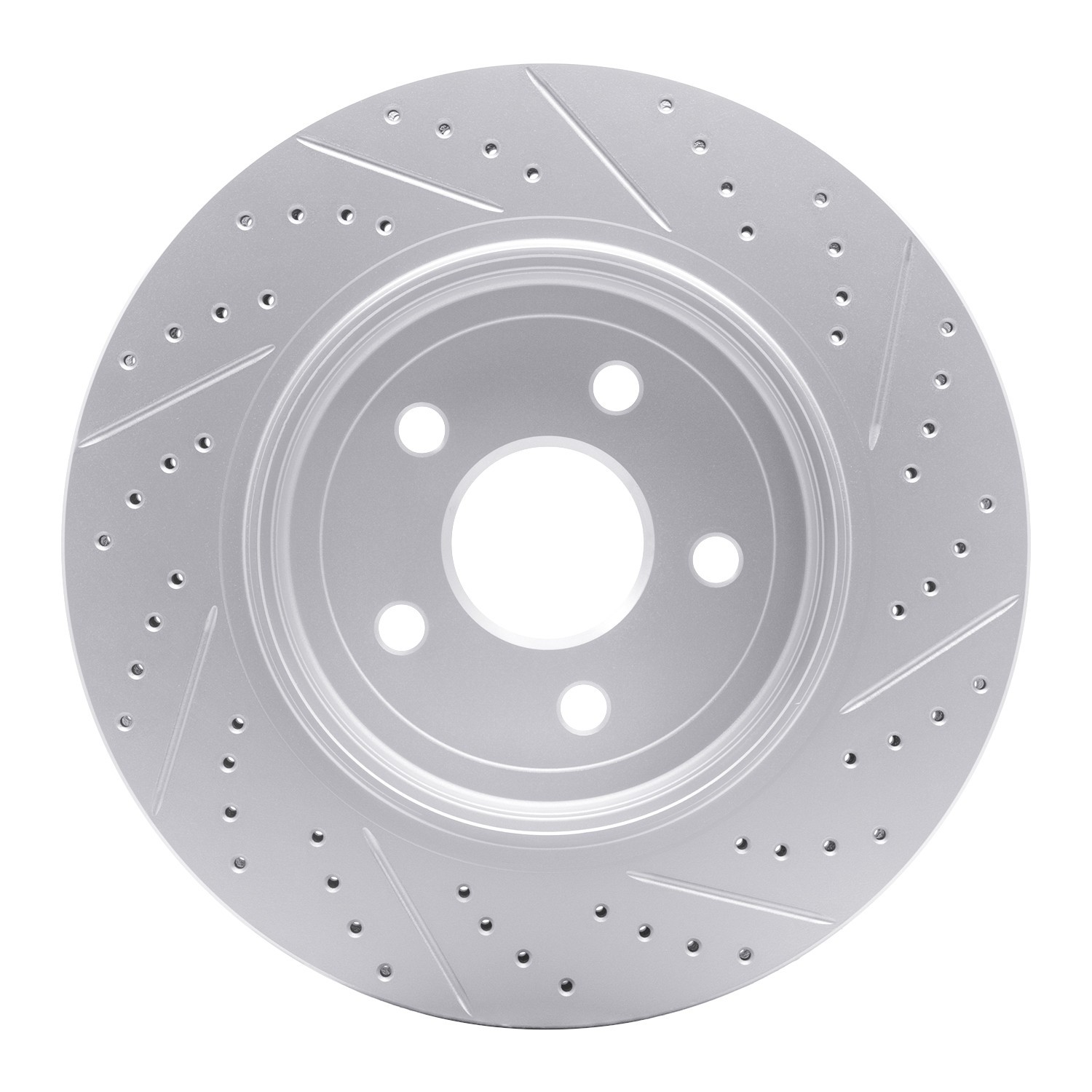 DYN 830-42008L DFC Geoperformance Rotor - Drilled and Slotted - Image 2