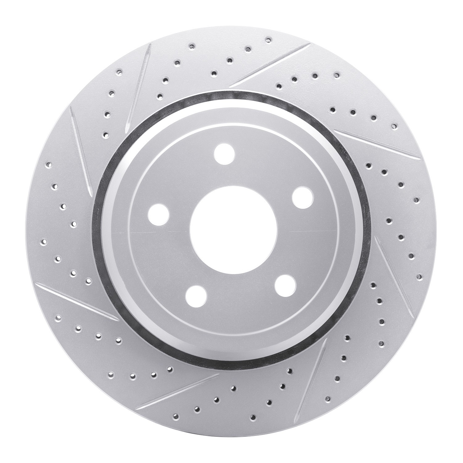 DYN 830-42008L DFC Geoperformance Rotor - Drilled and Slotted - Image 3