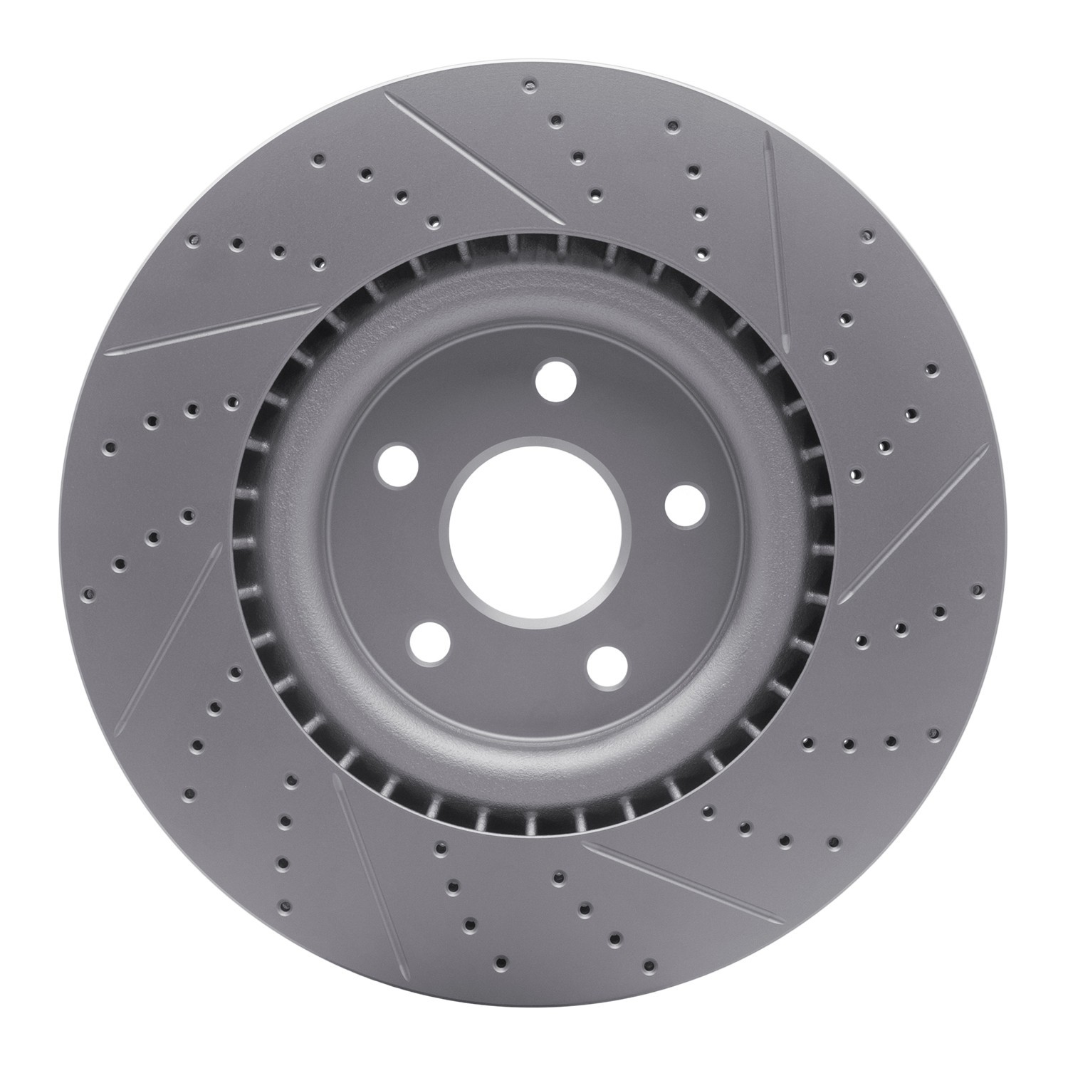 DYN 830-42009L DFC Geoperformance Rotor - Drilled and Slotted - Image 2