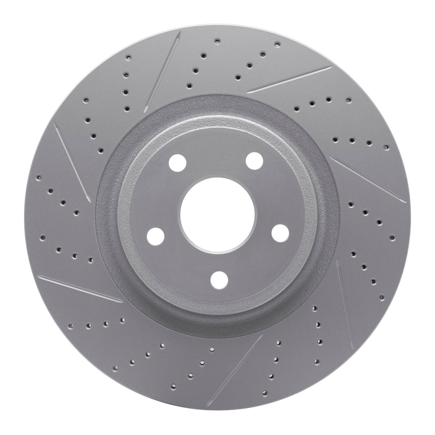 DYN 830-42009L DFC Geoperformance Rotor - Drilled and Slotted - Image 3