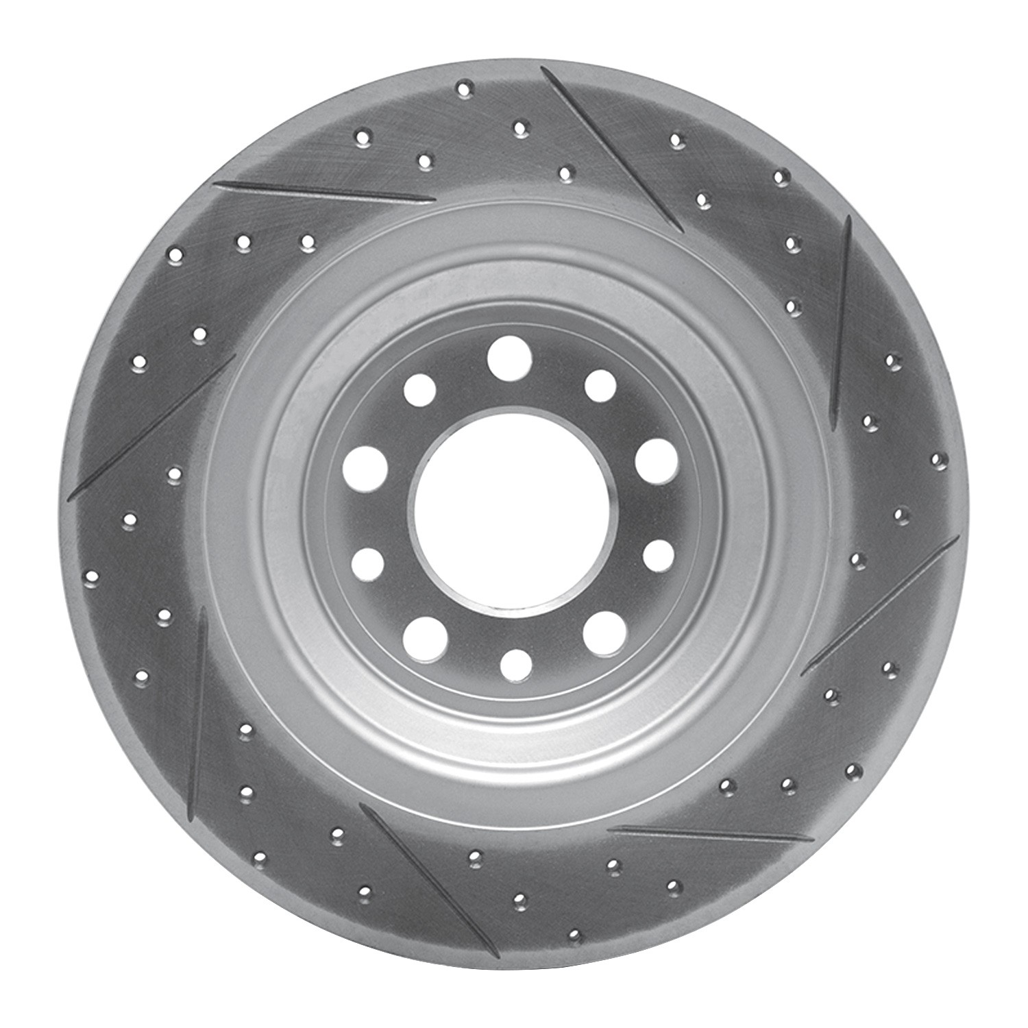 DYN 830-42010L DFC Geoperformance Rotor - Drilled and Slotted - Image 2