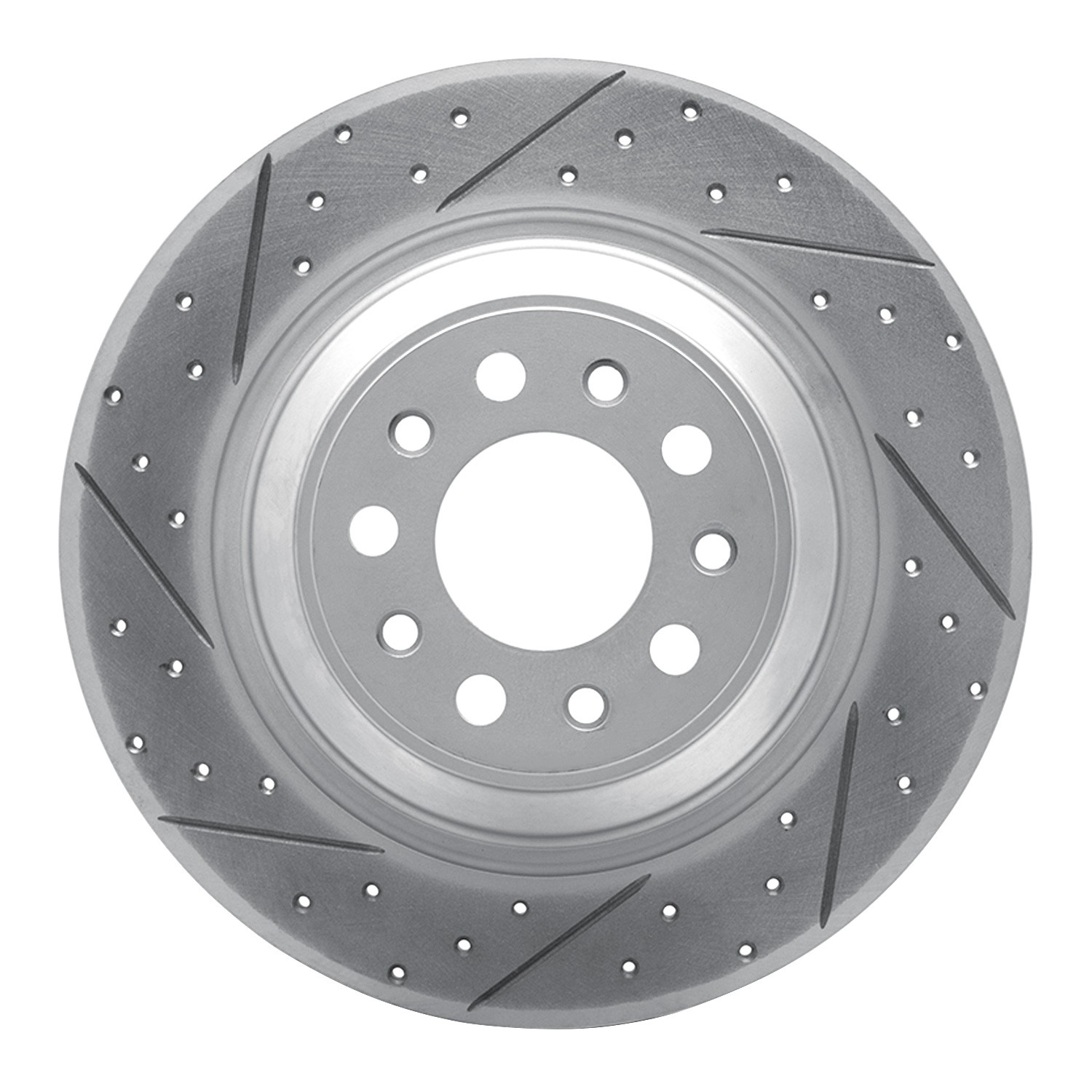 DYN 830-42010L DFC Geoperformance Rotor - Drilled and Slotted - Image 3