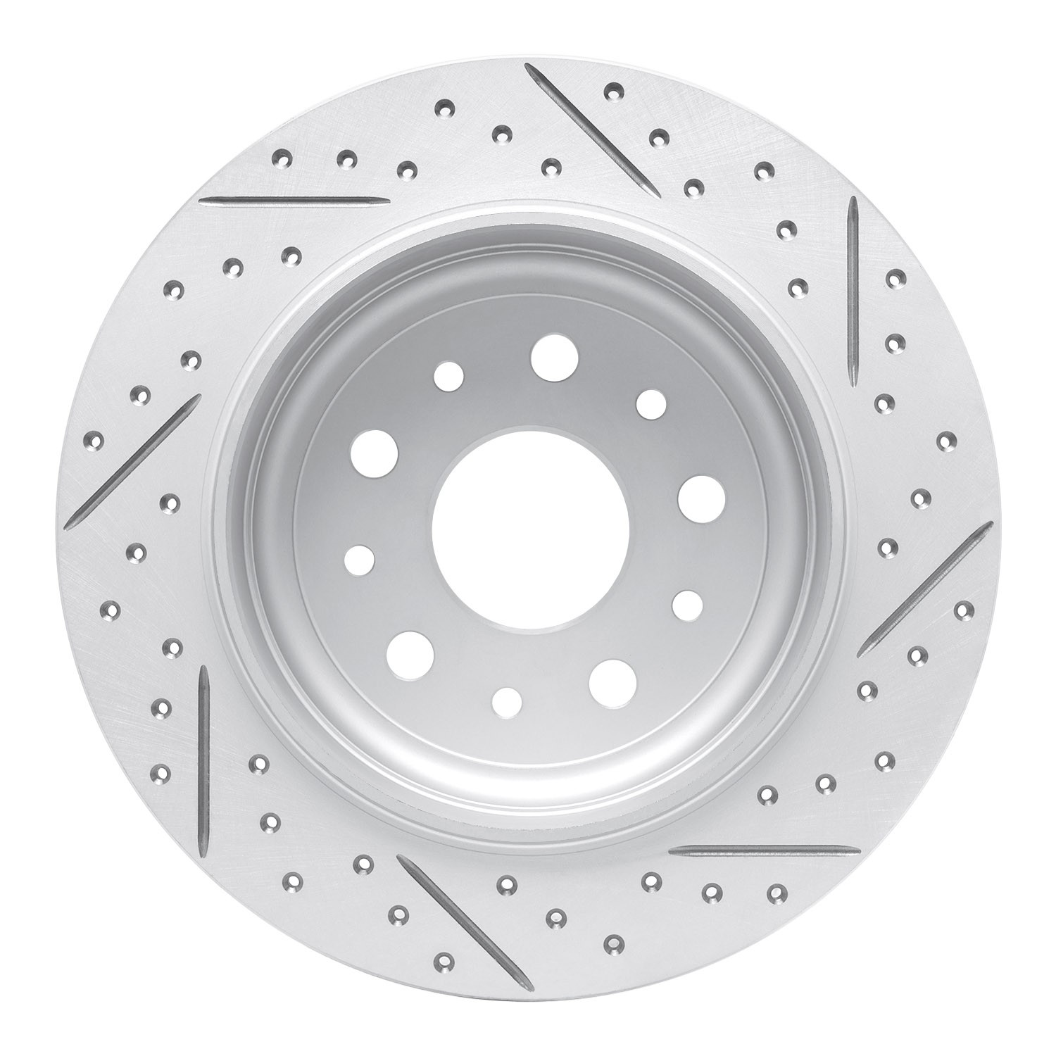 DYN 830-42041L DFC Geoperformance Rotor - Drilled and Slotted - Image 2