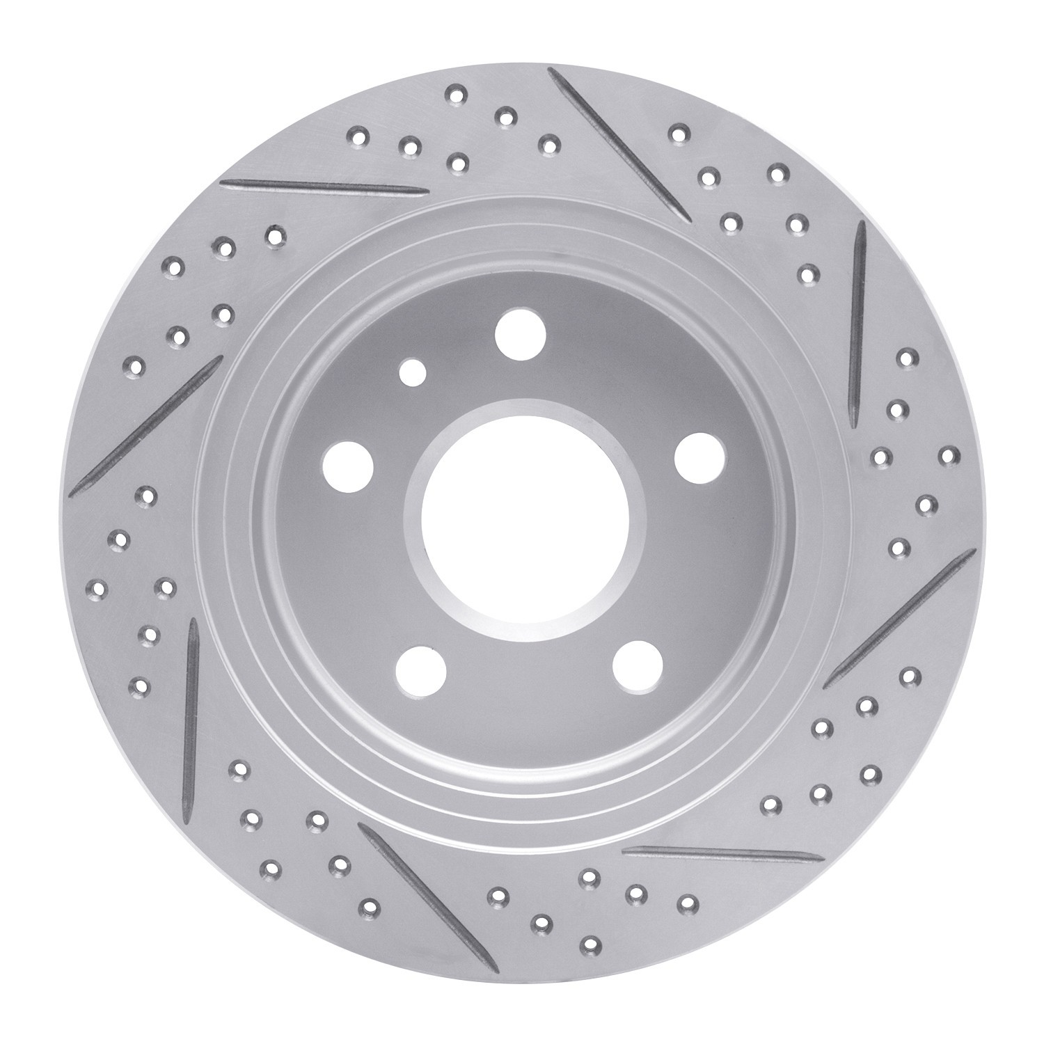 DYN 830-45015L DFC Geoperformance Rotor - Drilled and Slotted - Image 2