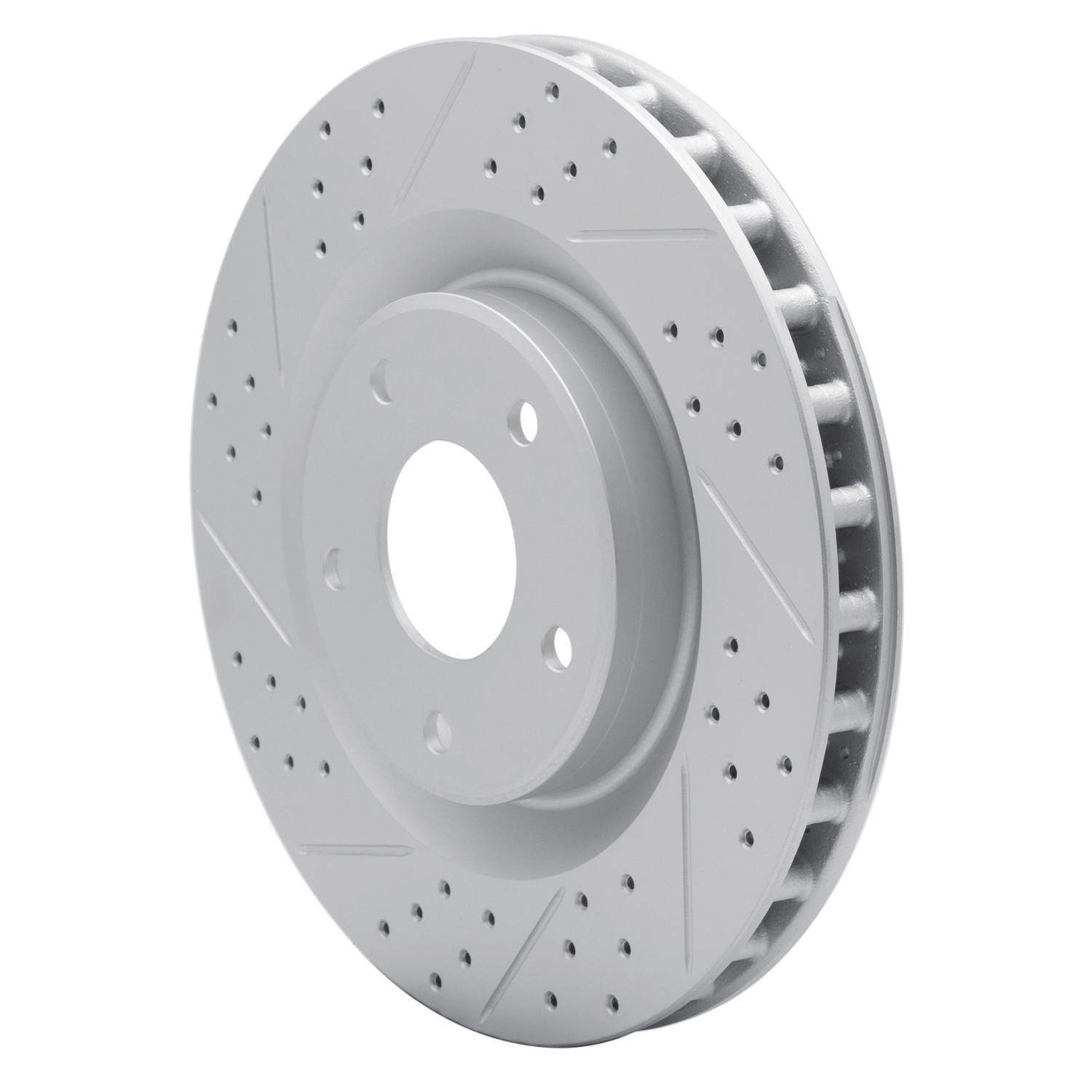 DYN 830-46018L DFC Geoperformance Rotor - Drilled and Slotted