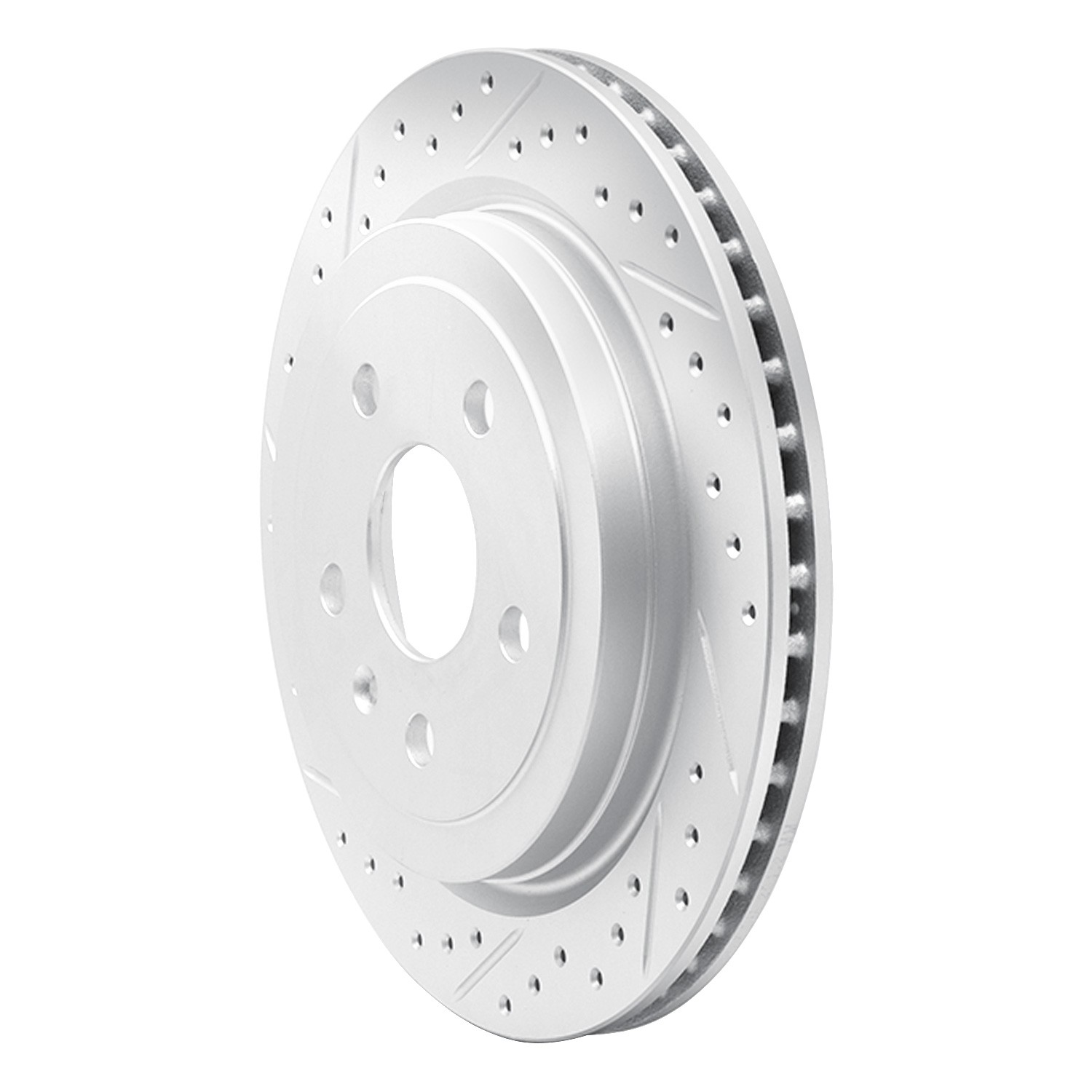 DYN 830-46024L DFC Geoperformance Rotor - Drilled and Slotted