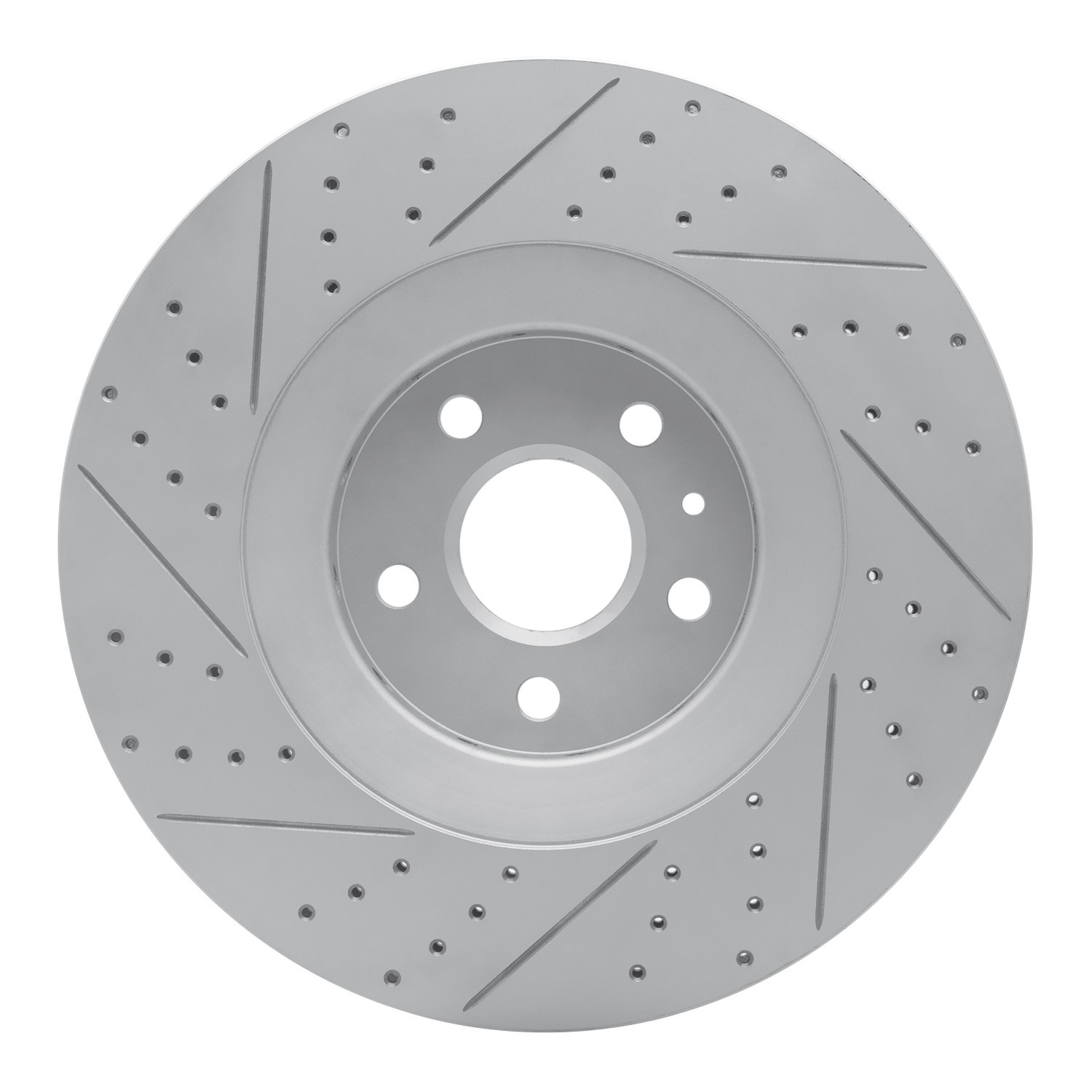 DYN 830-46029R DFC Geoperformance Rotor - Drilled and Slotted - Image 2