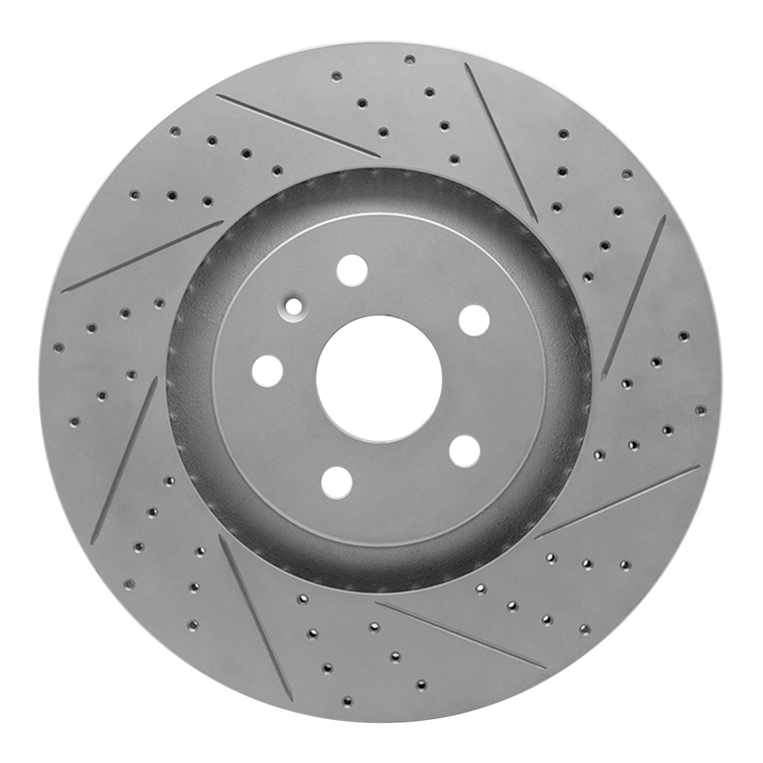 DYN 830-46029R DFC Geoperformance Rotor - Drilled and Slotted - Image 3