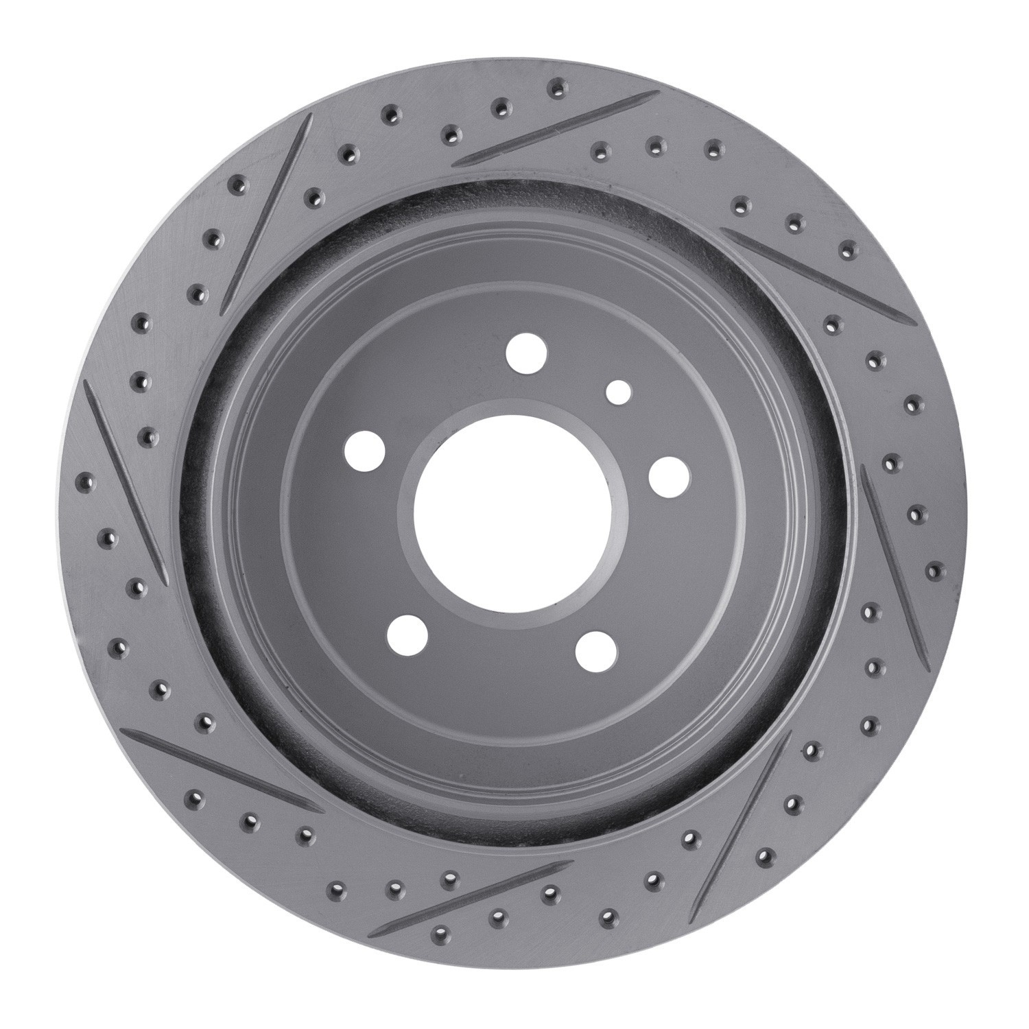 DYN 830-46032R DFC Geoperformance Rotor - Drilled and Slotted - Image 2