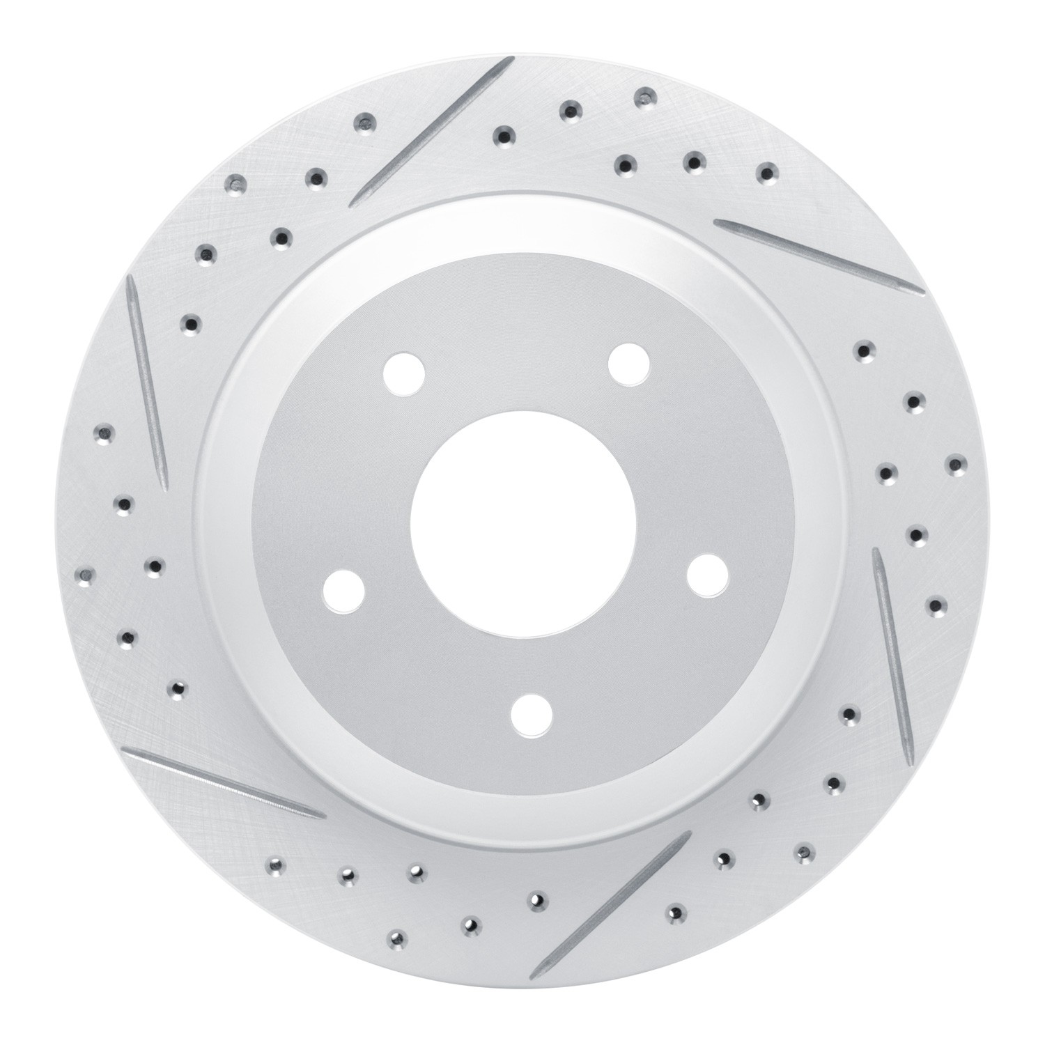 DYN 830-47021L DFC Geoperformance Rotor - Drilled and Slotted