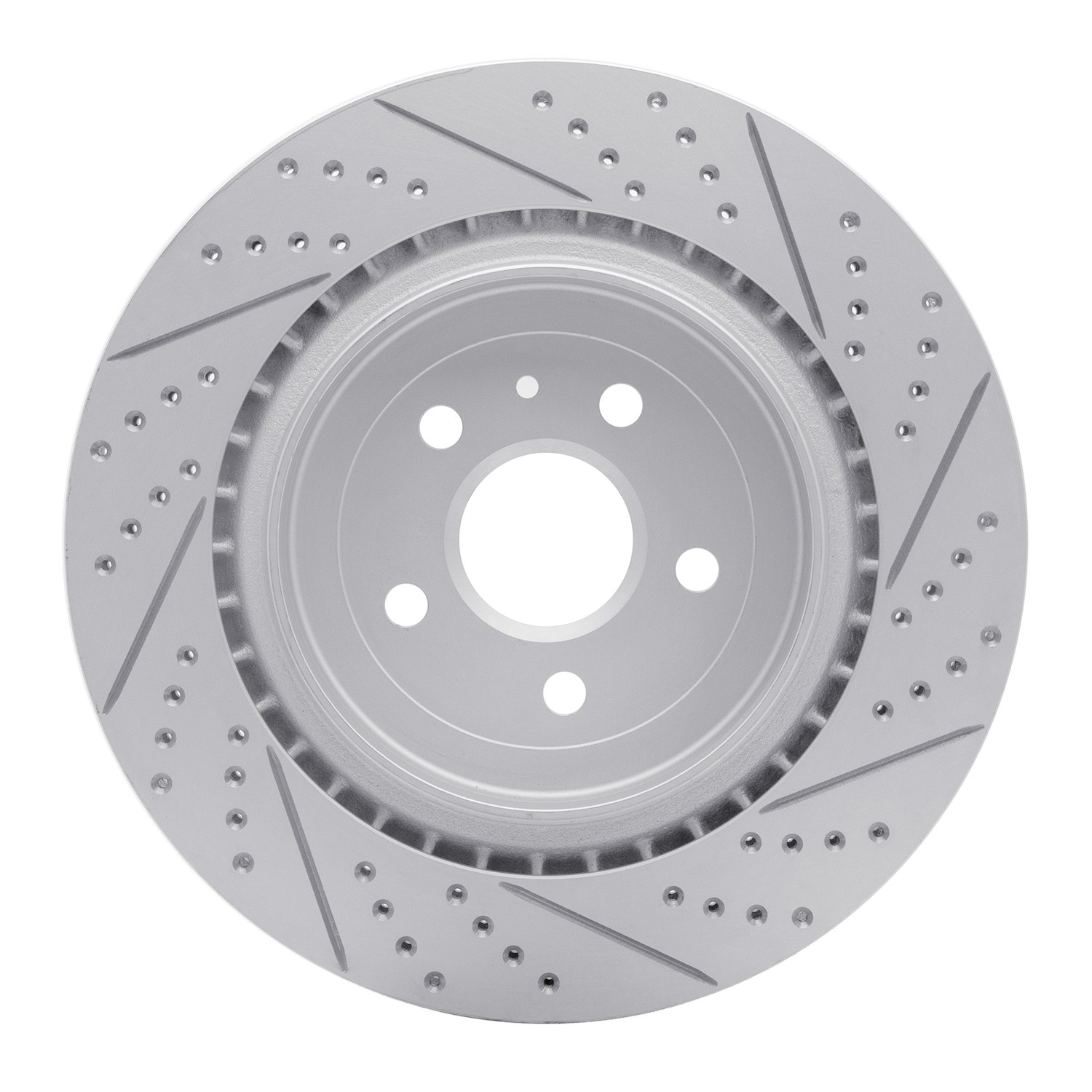 DYN 830-47039R DFC Geoperformance Rotor - Drilled and Slotted - Image 2