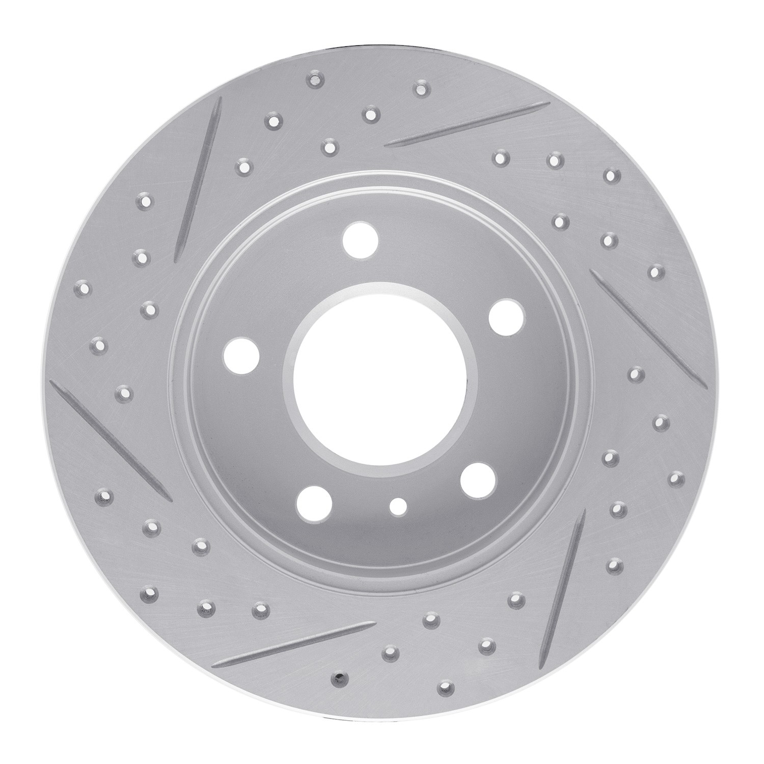DYN 830-47042R DFC Geoperformance Rotor - Drilled and Slotted - Image 2