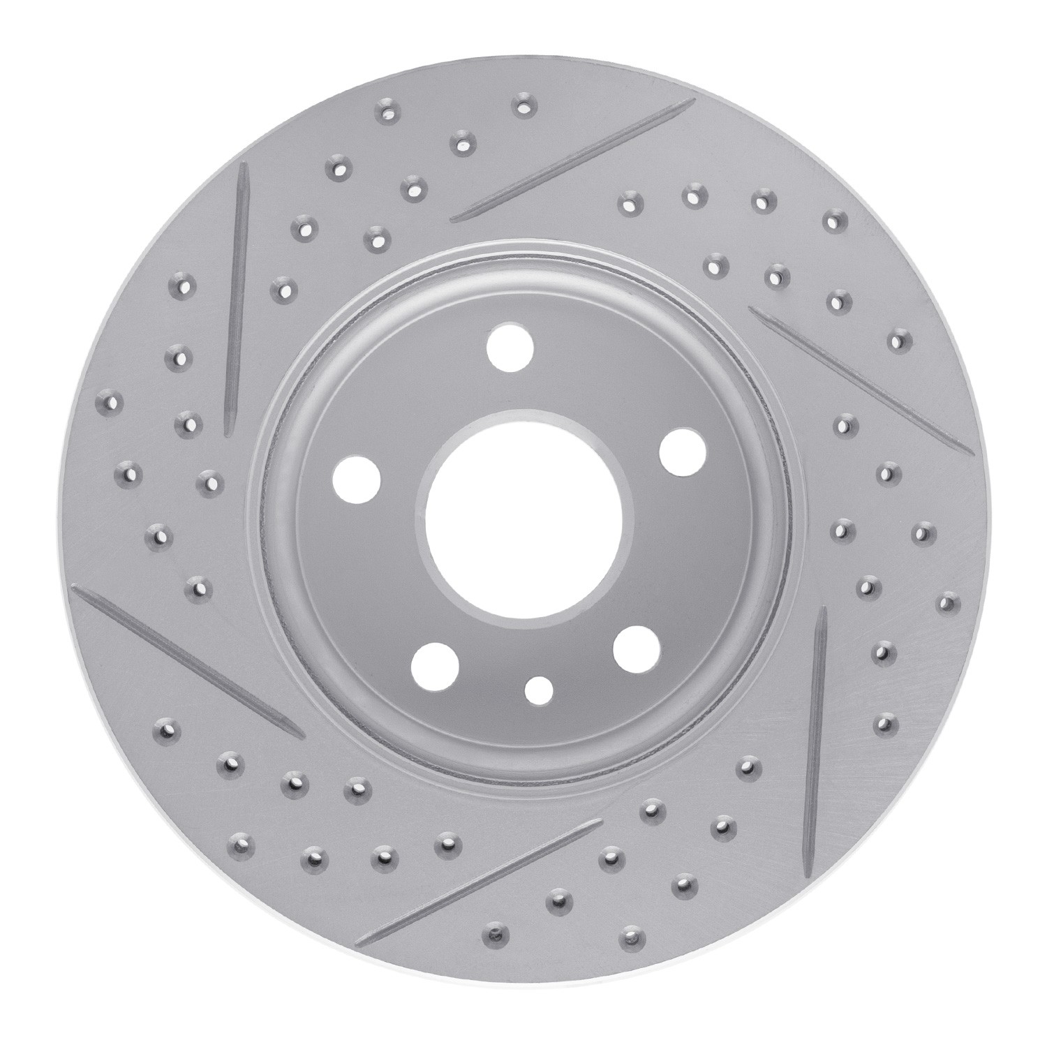 DYN 830-47043R DFC Geoperformance Rotor - Drilled and Slotted - Image 2