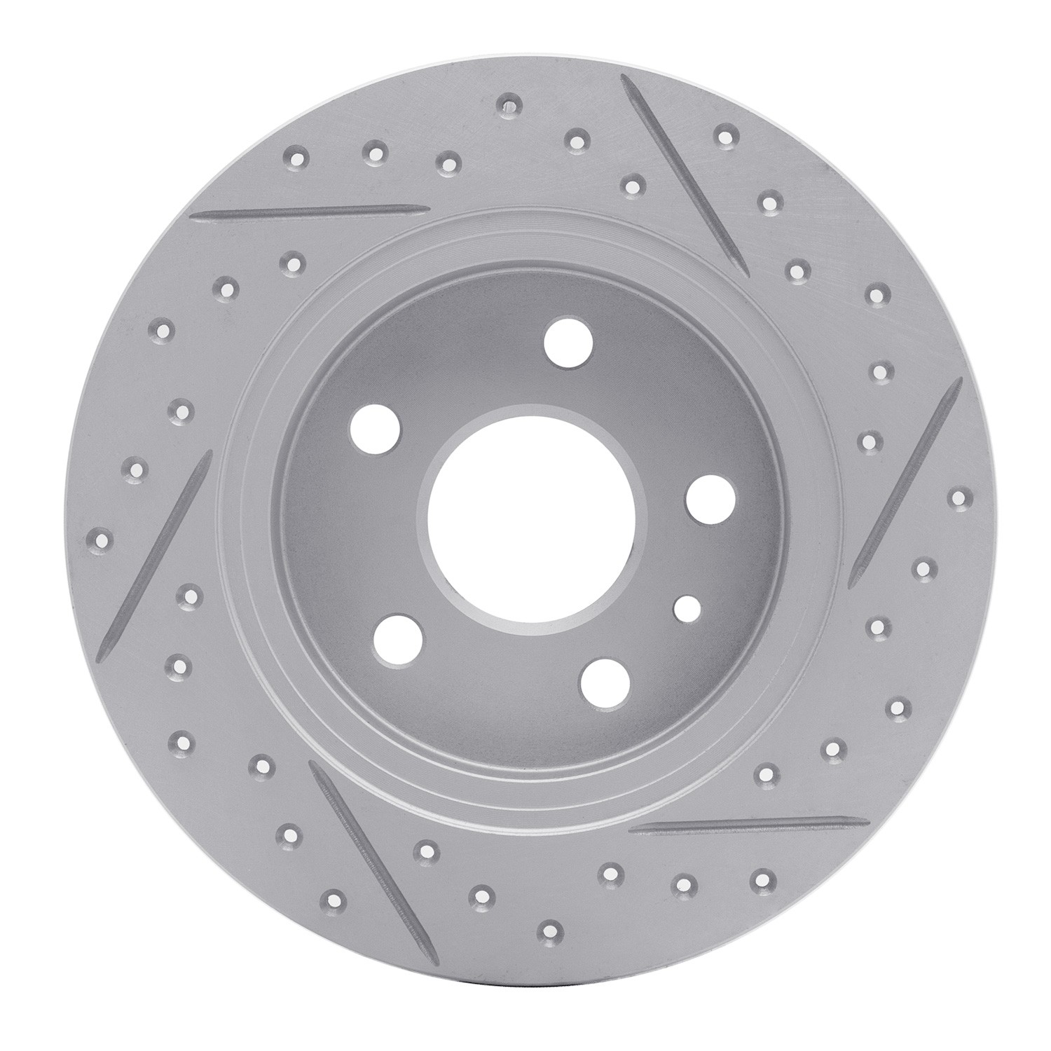 DYN 830-47052L DFC Geoperformance Rotor - Drilled and Slotted - Image 2