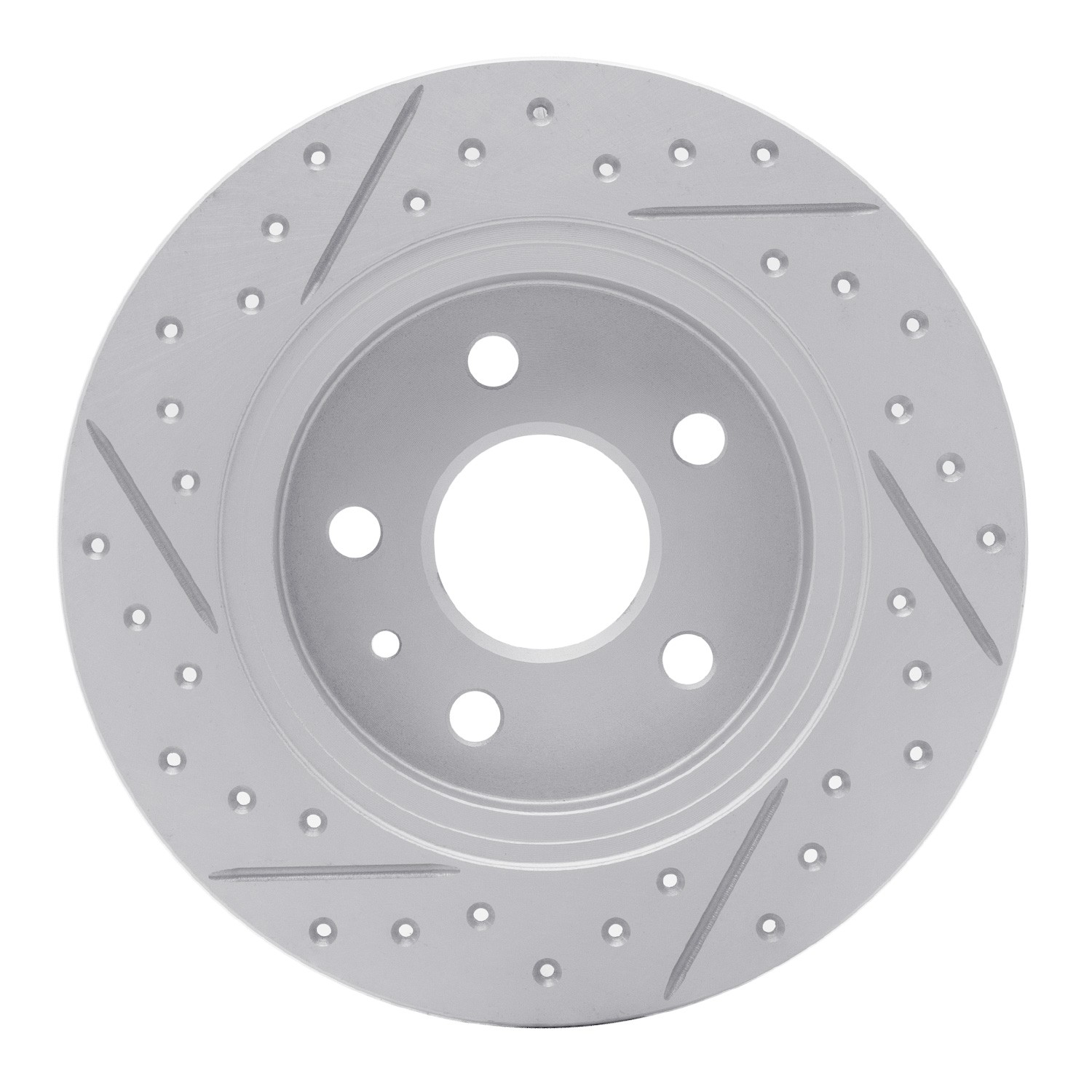 DYN 830-47052R DFC Geoperformance Rotor - Drilled and Slotted - Image 2