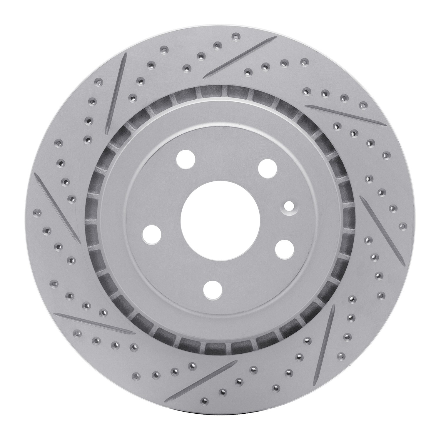 DYN 830-47069R DFC Geoperformance Rotor - Drilled and Slotted - Image 3
