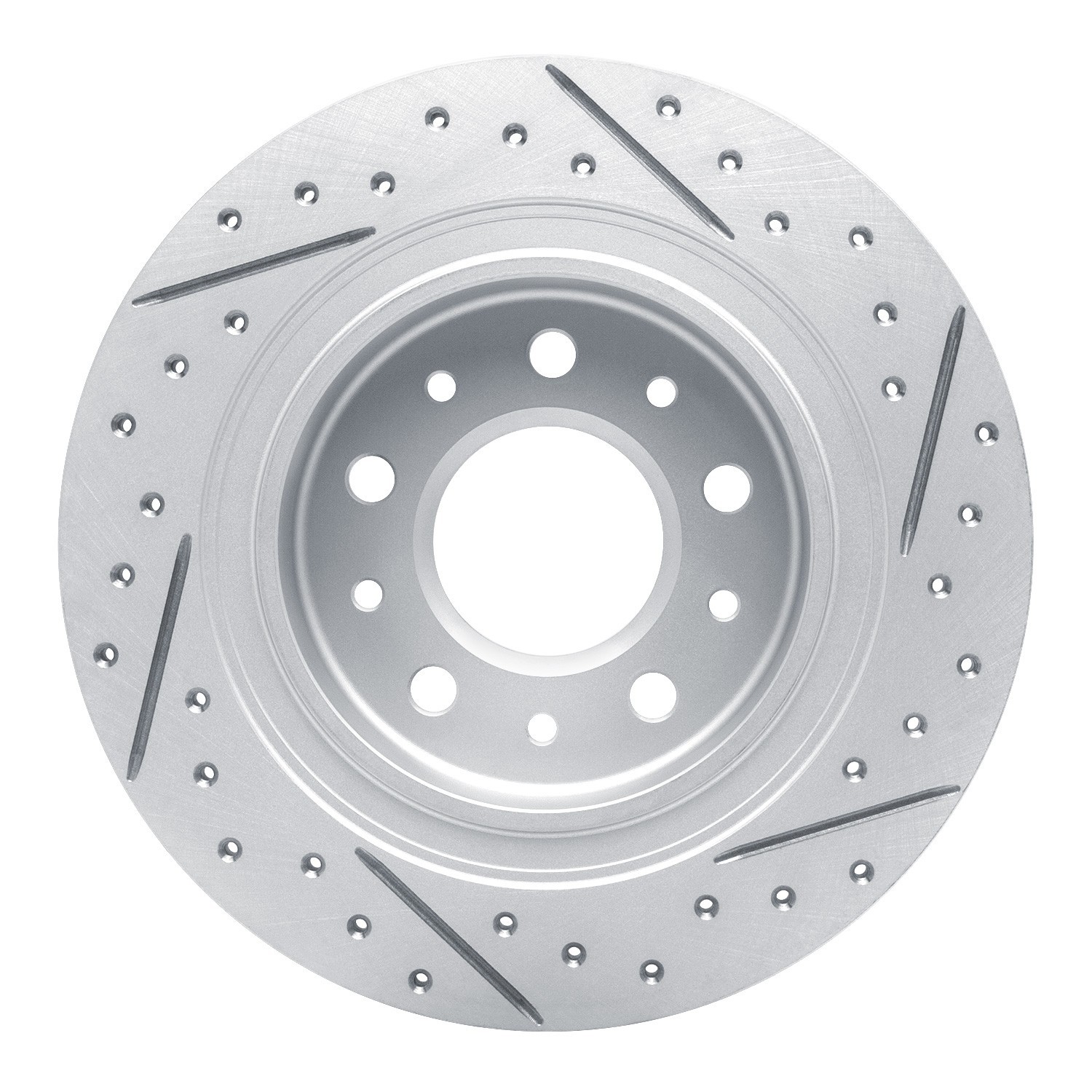 DYN 830-47075L DFC Geoperformance Rotor - Drilled and Slotted - Image 2