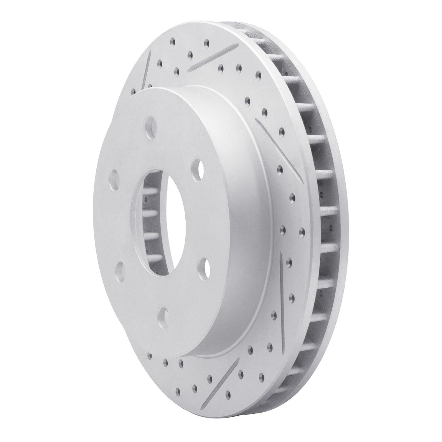 DYN 830-48008L DFC Geoperformance Rotor - Drilled and Slotted
