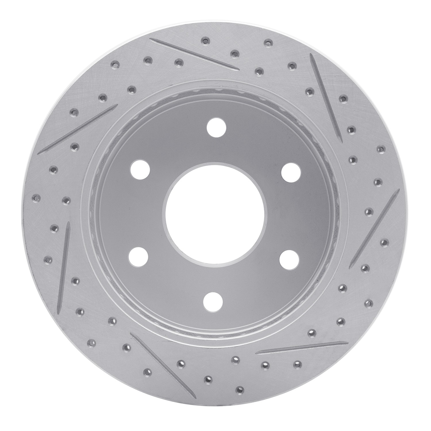 DYN 830-48008L DFC Geoperformance Rotor - Drilled and Slotted - Image 2