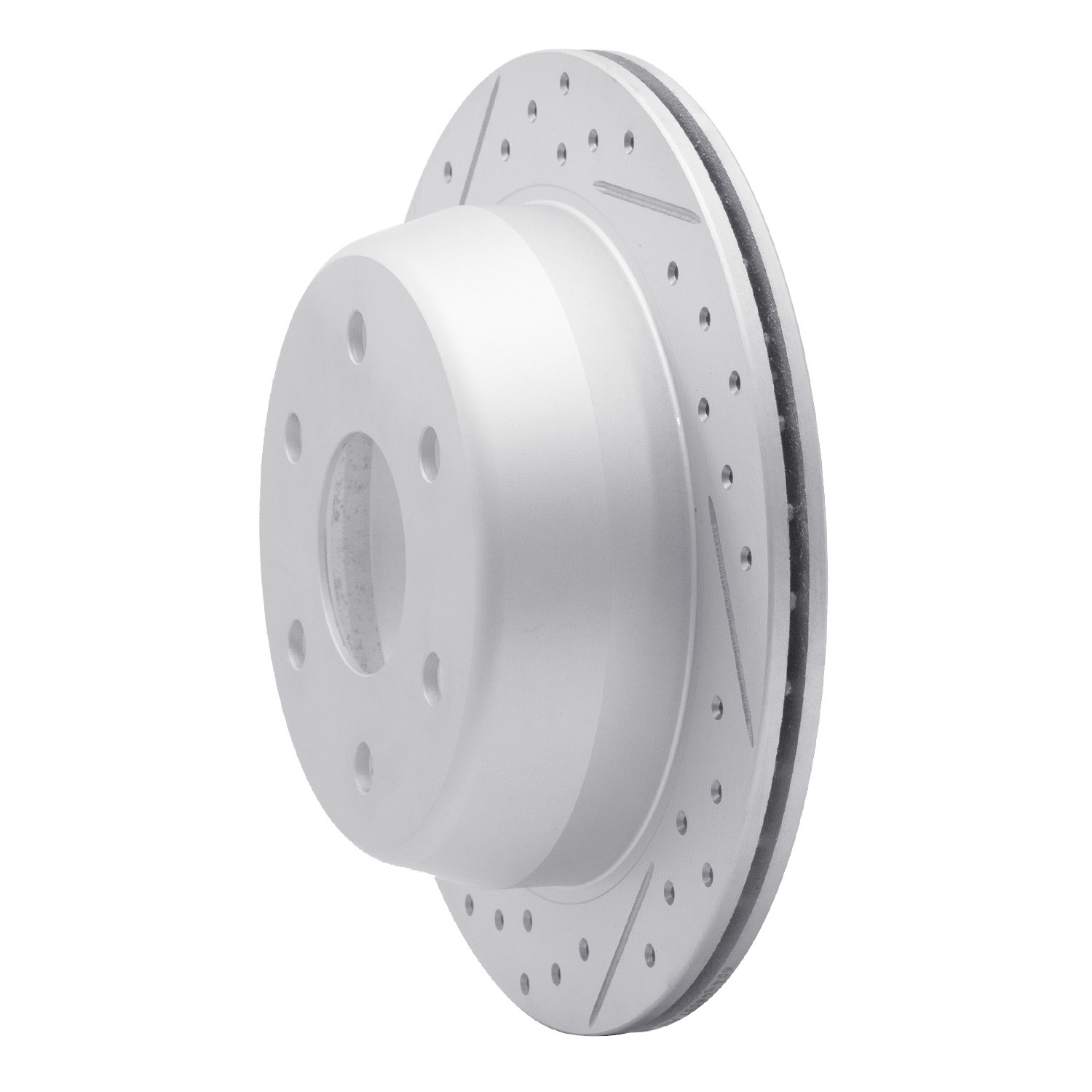DYN 830-48037L DFC Geoperformance Rotor - Drilled and Slotted