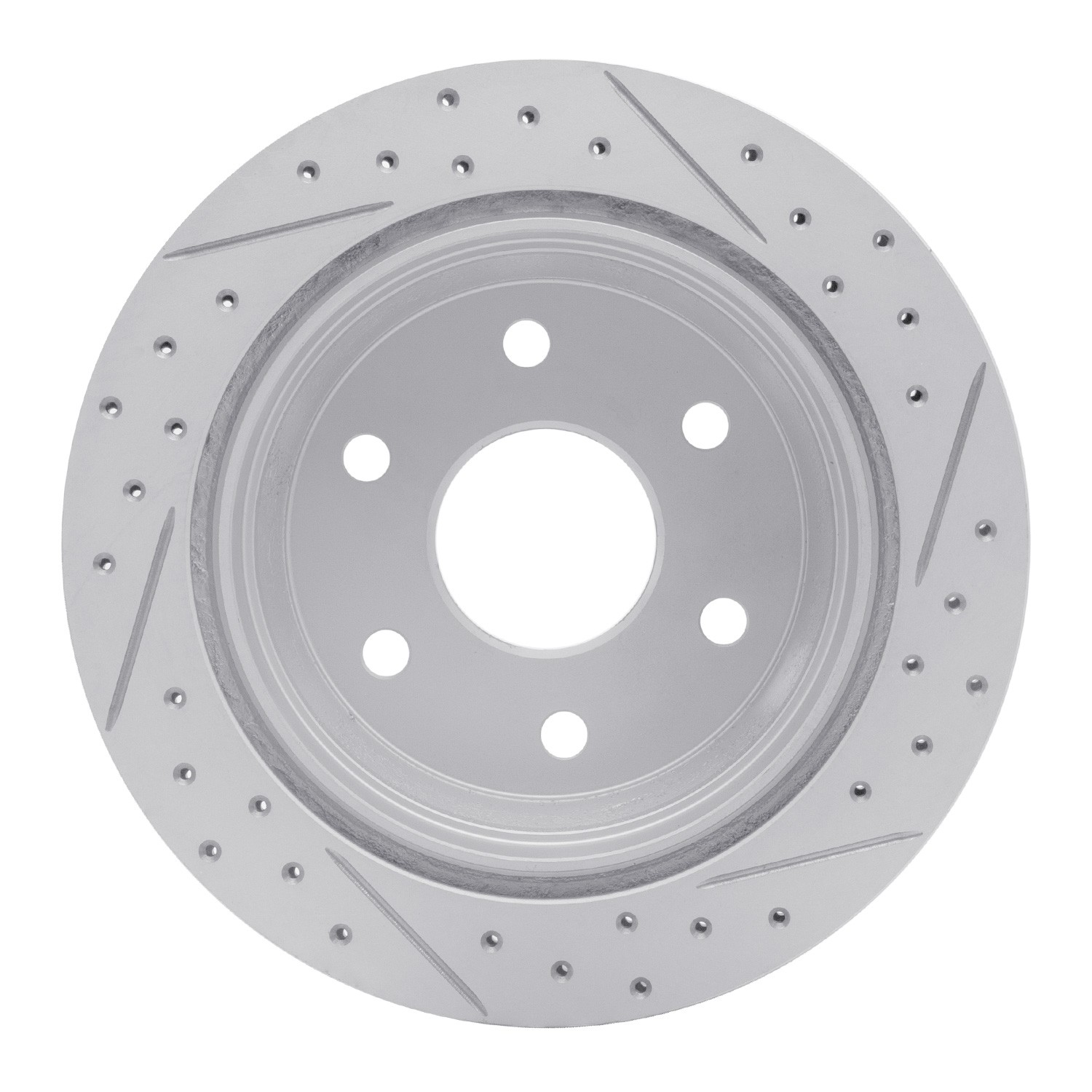 DYN 830-48037L DFC Geoperformance Rotor - Drilled and Slotted - Image 2
