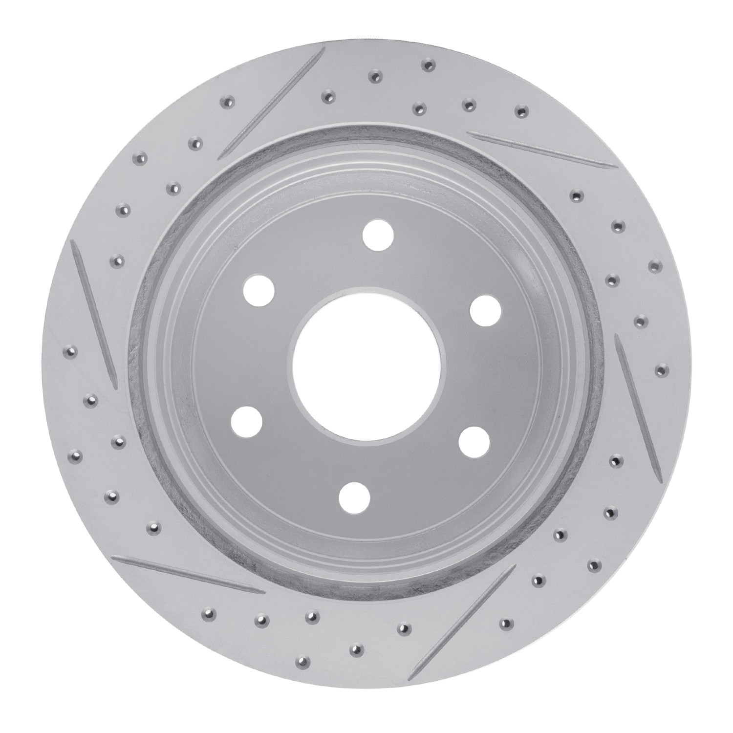 DYN 830-48037R DFC Geoperformance Rotor - Drilled and Slotted - Image 2
