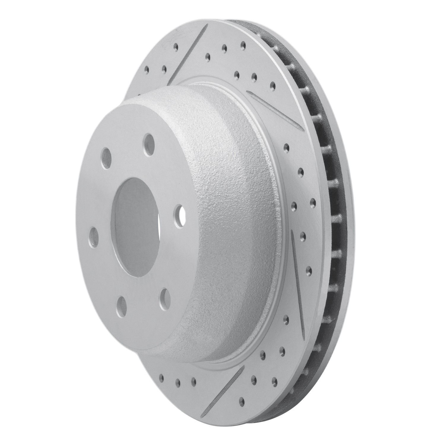 DYN 830-48041L DFC Geoperformance Rotor - Drilled and Slotted